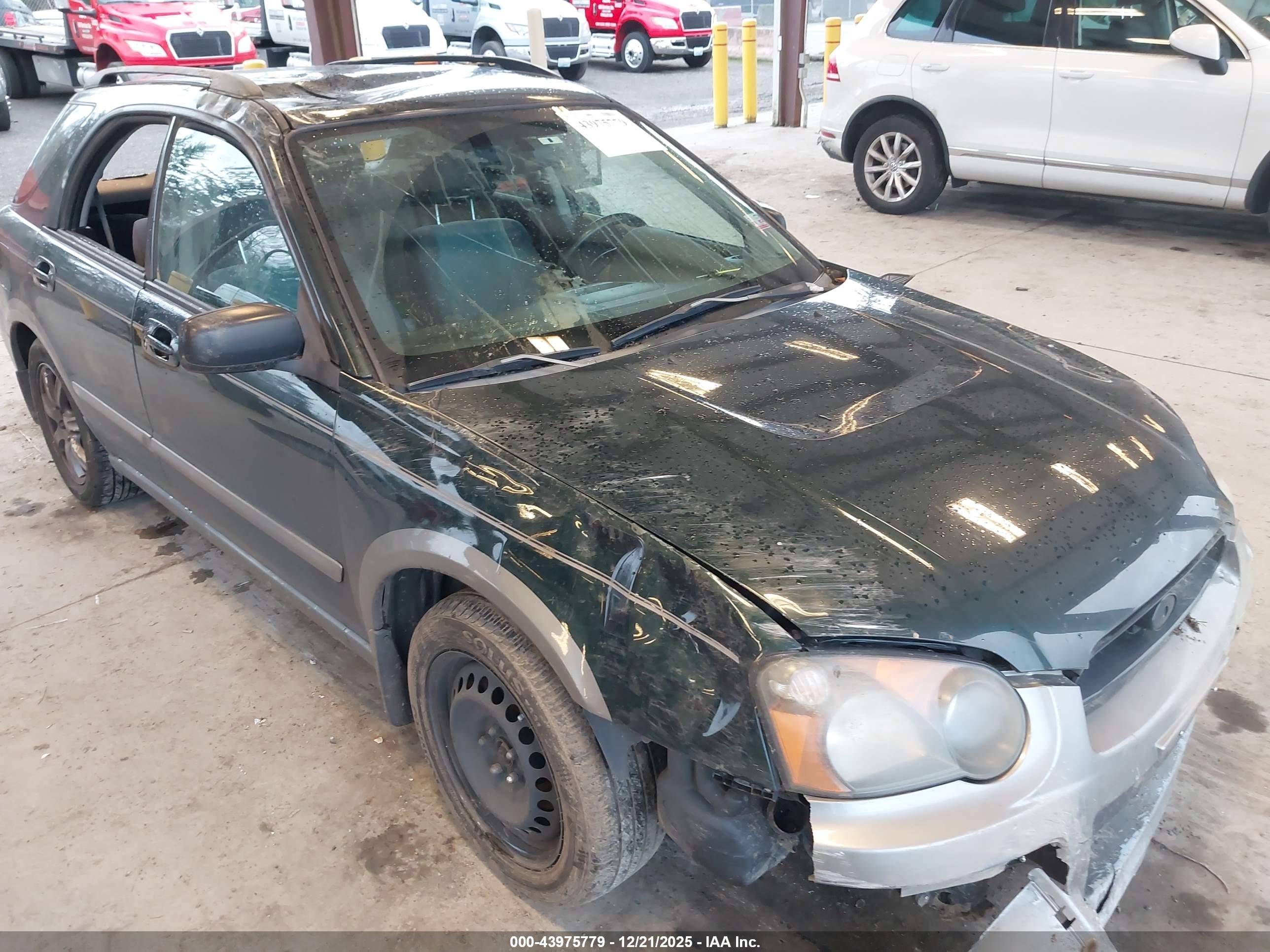 2005 Subaru Impreza Outback Sport Base W/special Edition Green vin: JF1GG68565H809966