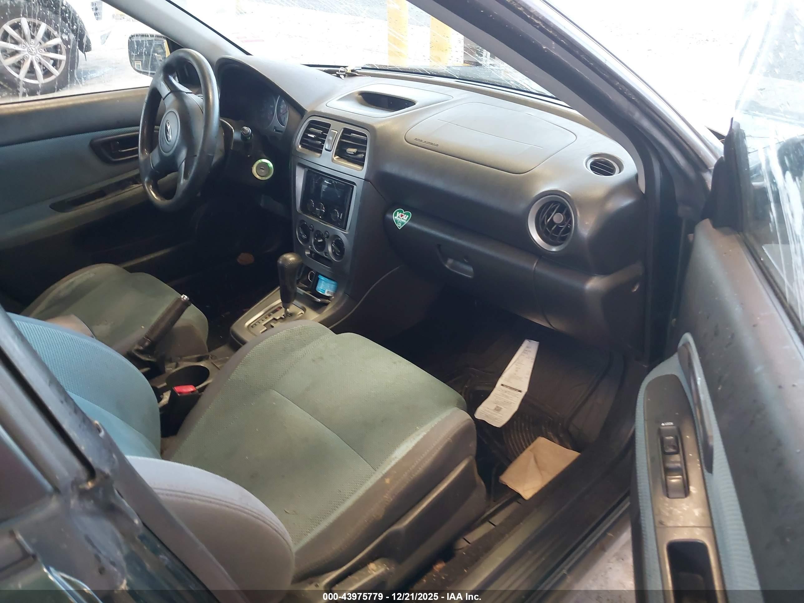 2005 Subaru Impreza Outback Sport Base W/special Edition Green vin: JF1GG68565H809966