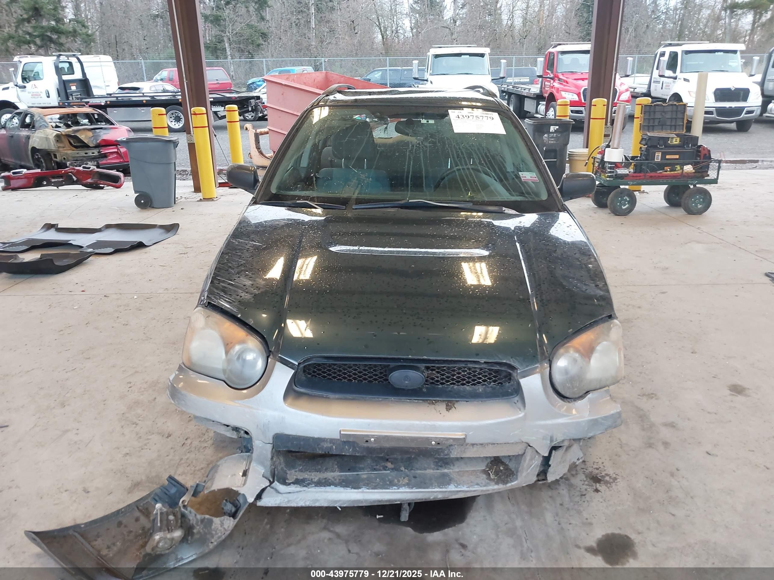 2005 Subaru Impreza Outback Sport Base W/special Edition Green vin: JF1GG68565H809966