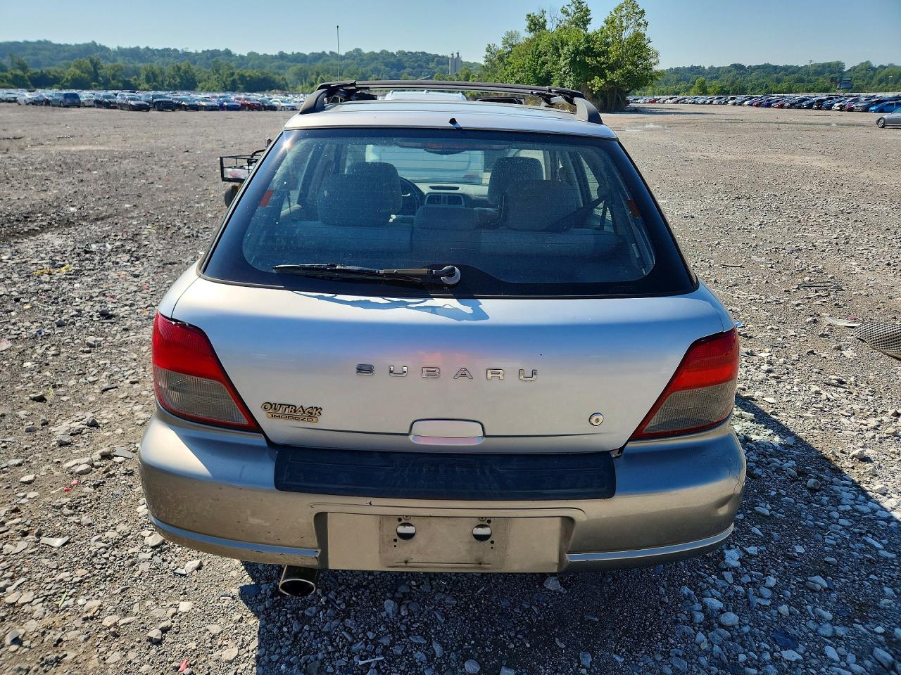 2002 Subaru Impreza Outback Sport Silver vin: JF1GG68572H835147