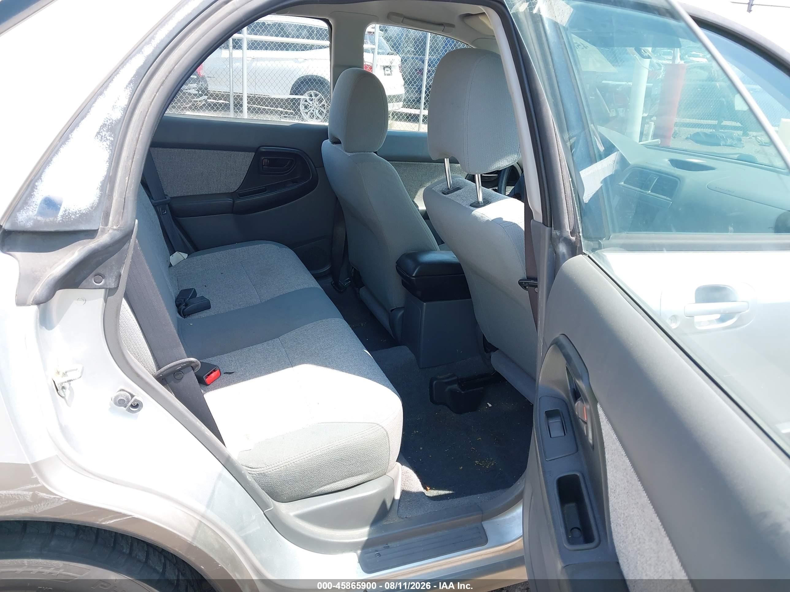 2004 Subaru Impreza Outback Sport   Серебряный vin: JF1GG68574H812860