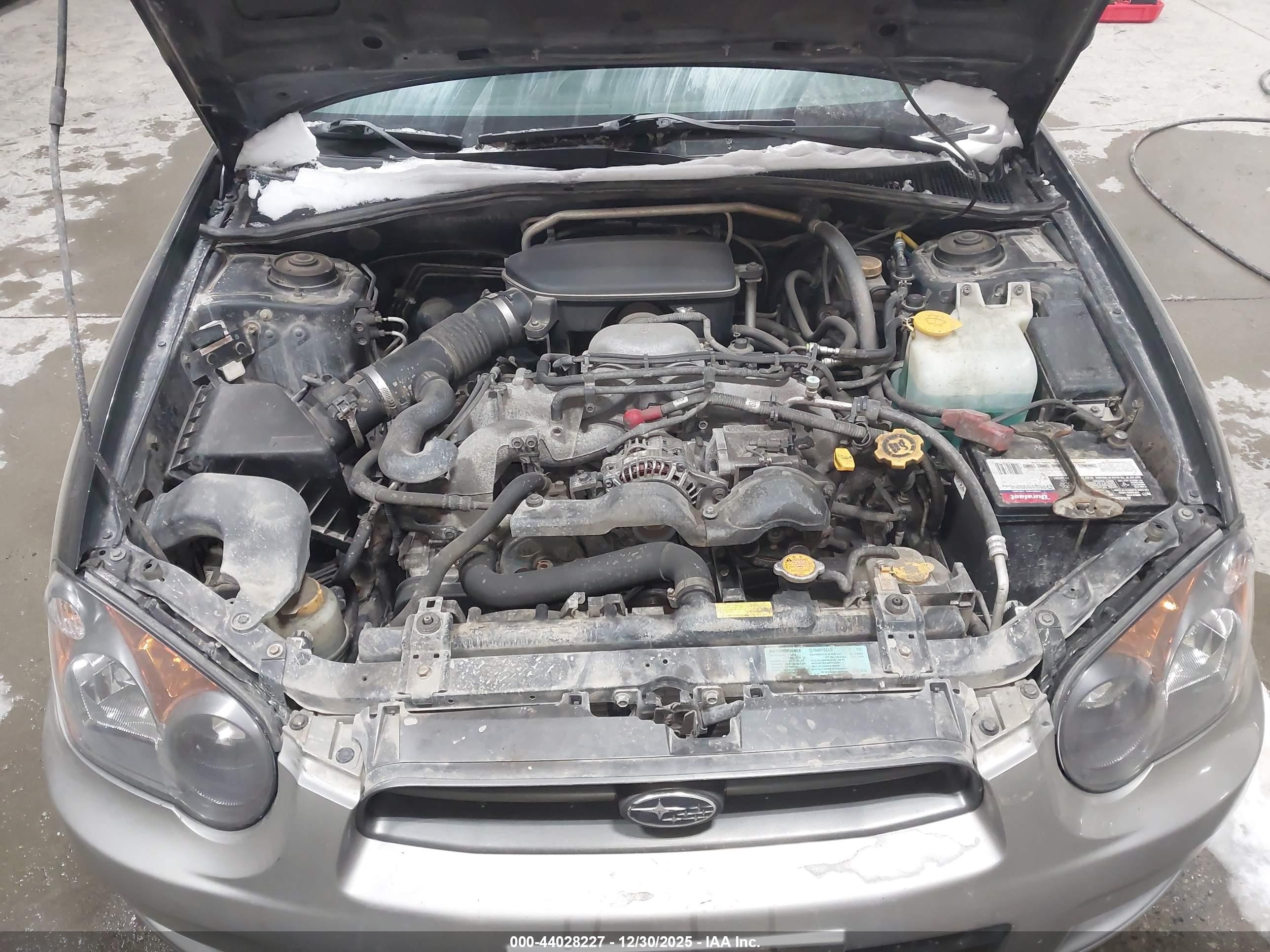 2005 Subaru Impreza Outback Sport Base W/special Edition Black vin: JF1GG68575H800953