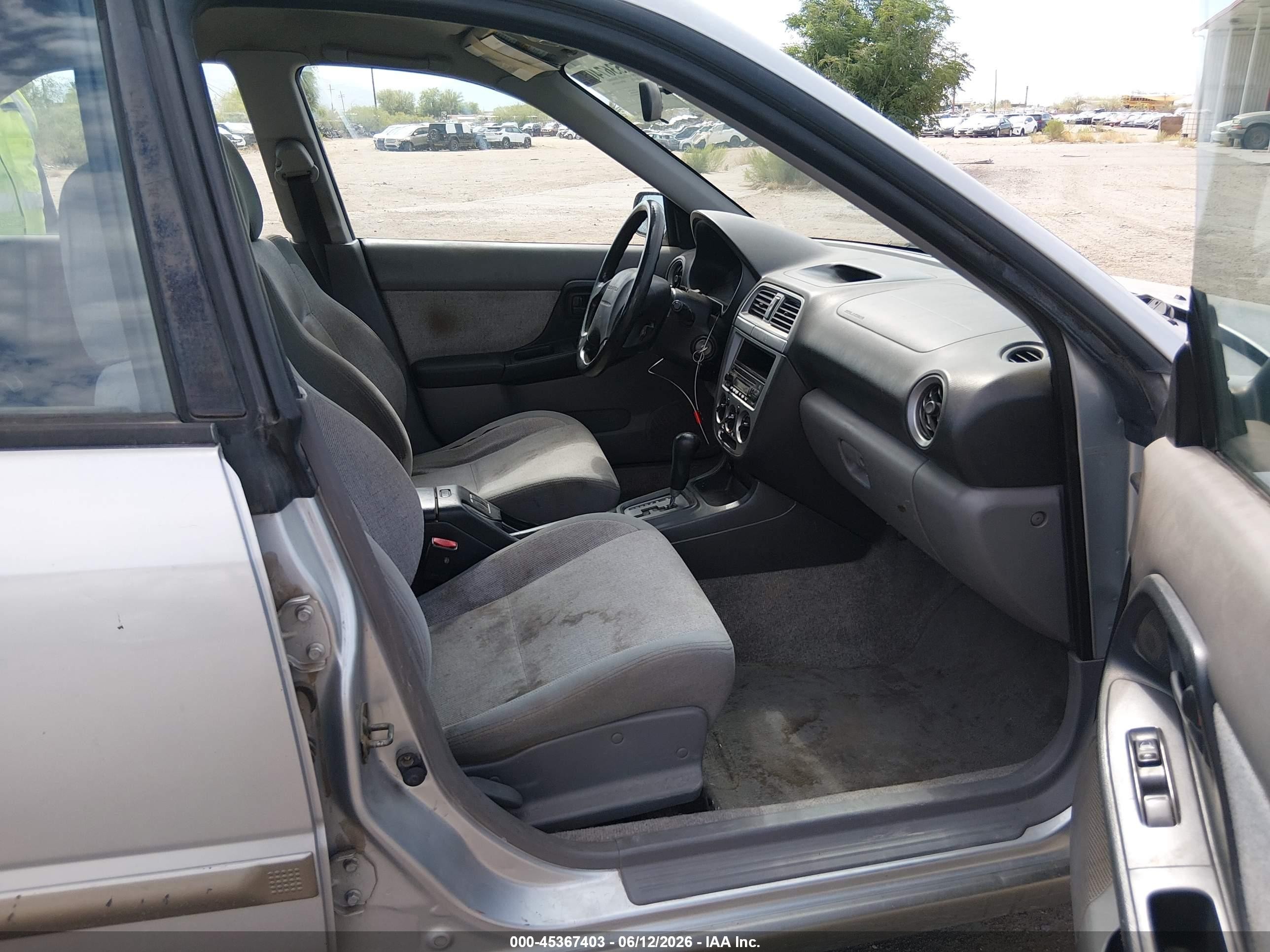 2003 Subaru Impreza Outback Sport Silver vin: JF1GG68583H811473