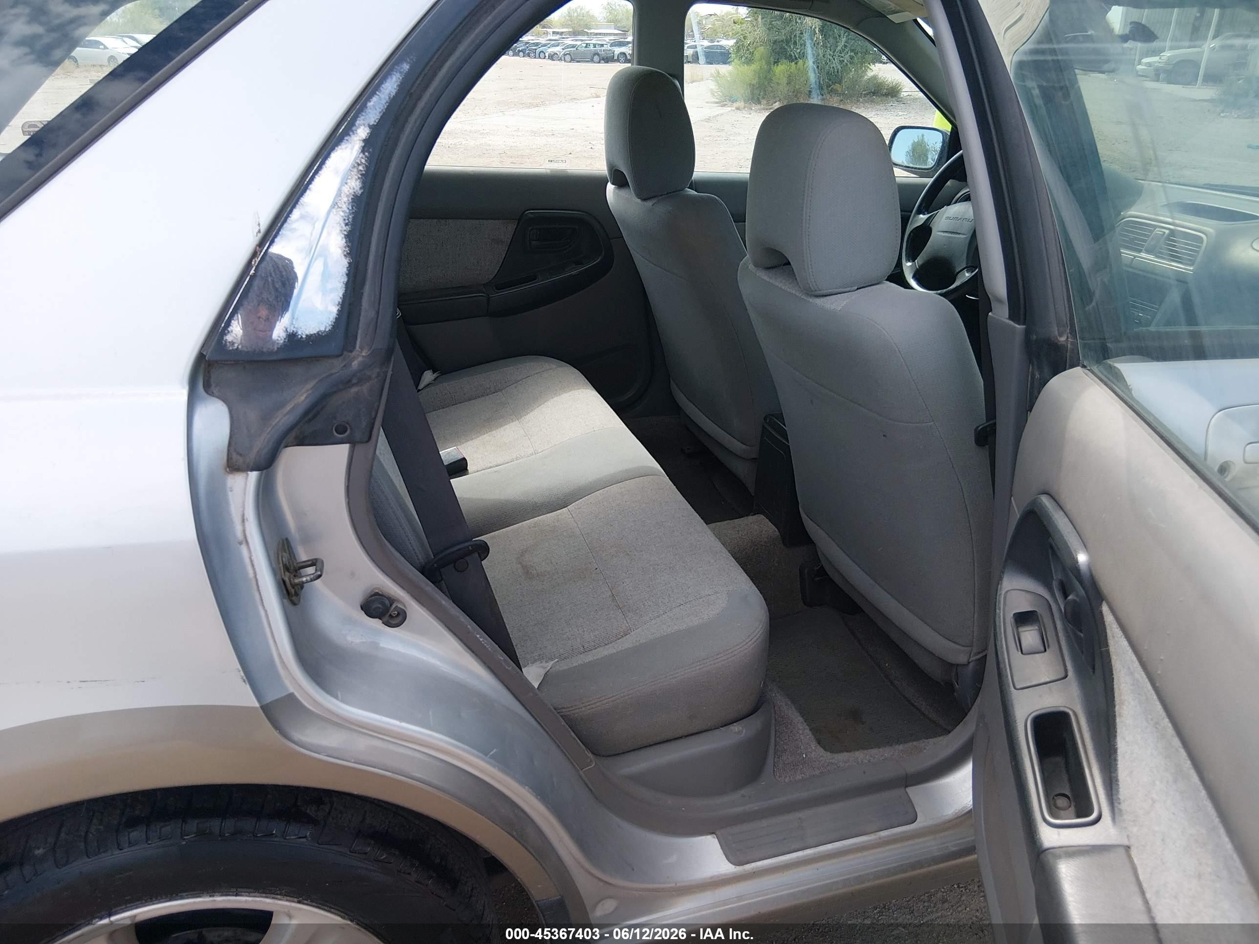 2003 Subaru Impreza Outback Sport Silver vin: JF1GG68583H811473