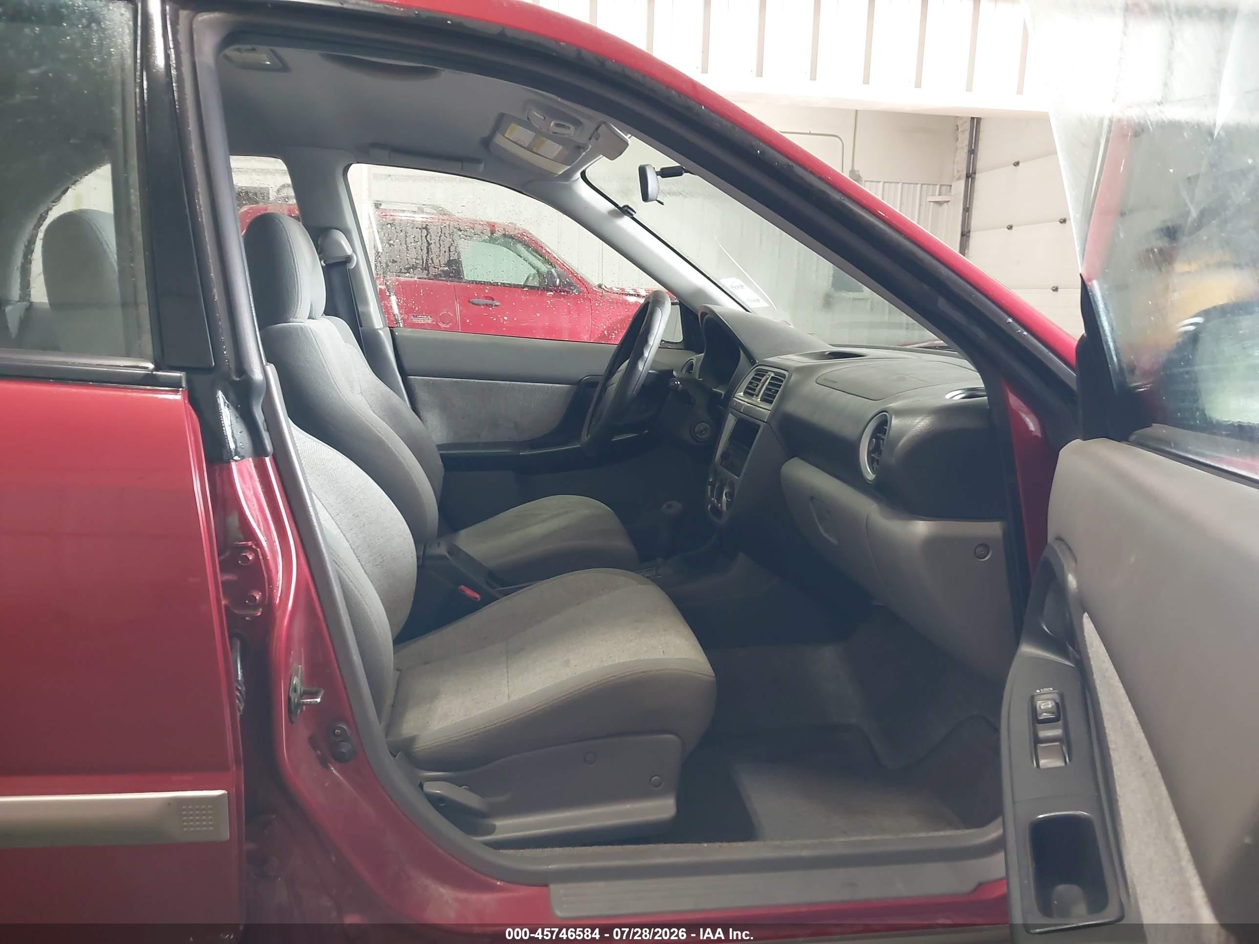 2003 Subaru Impreza Outback Sport Maroon vin: JF1GG68583H811943