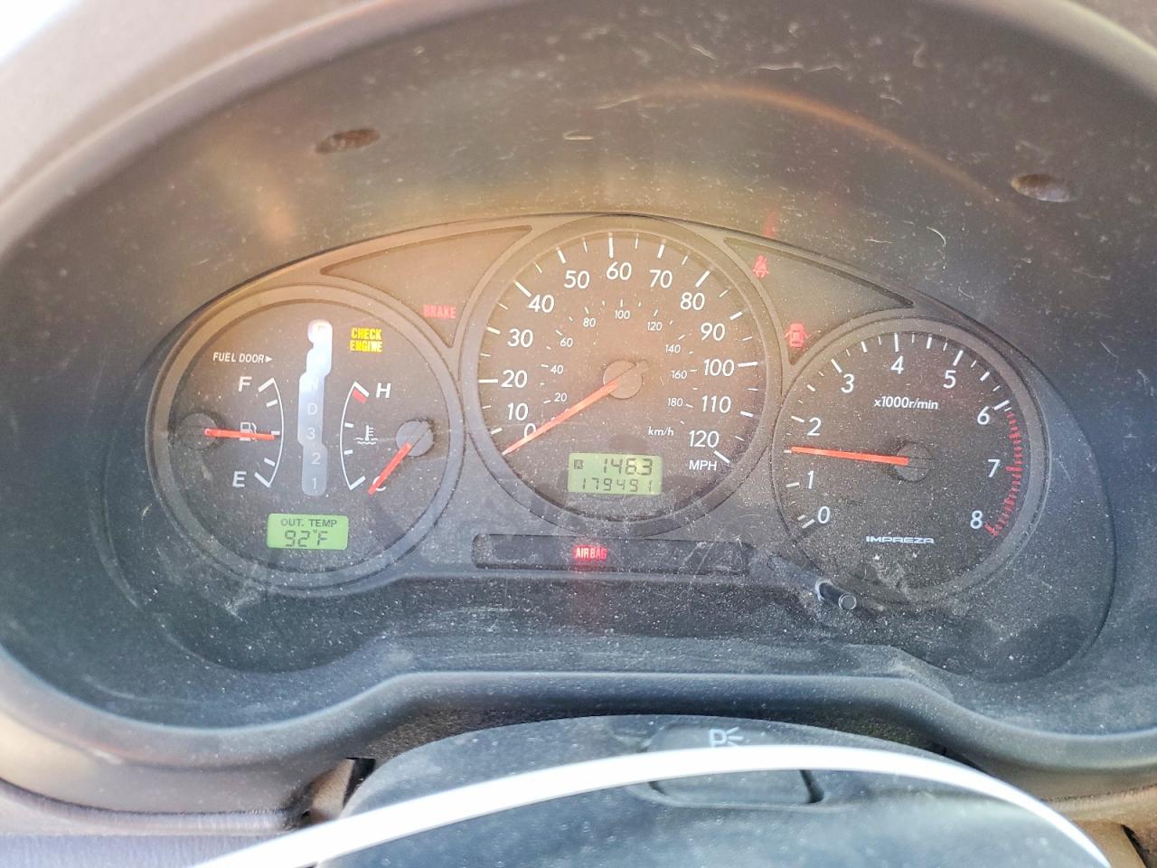 2004 Subaru Impreza Outback Sport Silver vin: JF1GG68584H811801