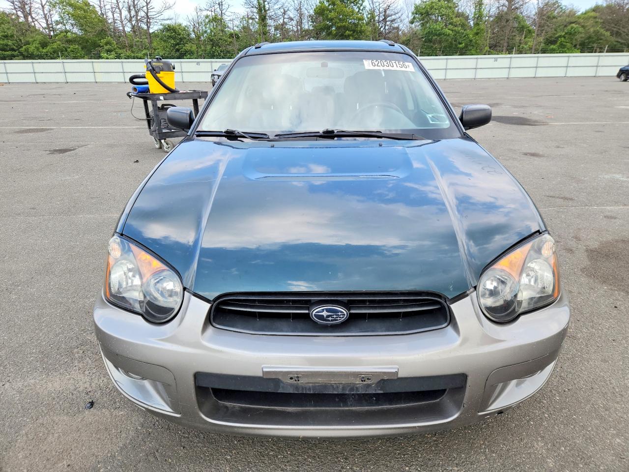 2005 Subaru Impreza Outback Sport Green vin: JF1GG68585H801478