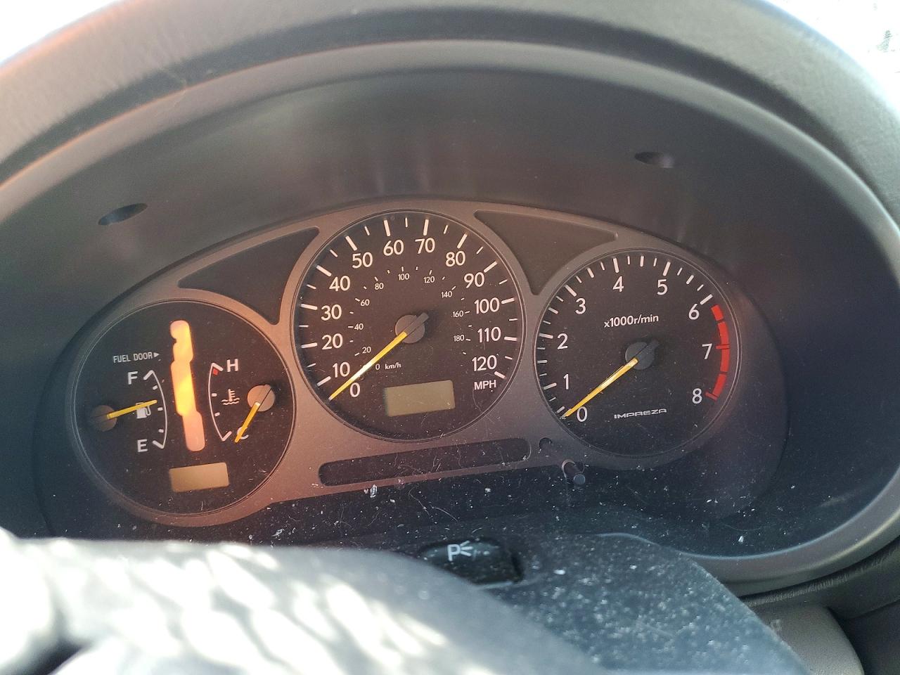 2002 Subaru Impreza Outback Sport Silver vin: JF1GG68592H815787