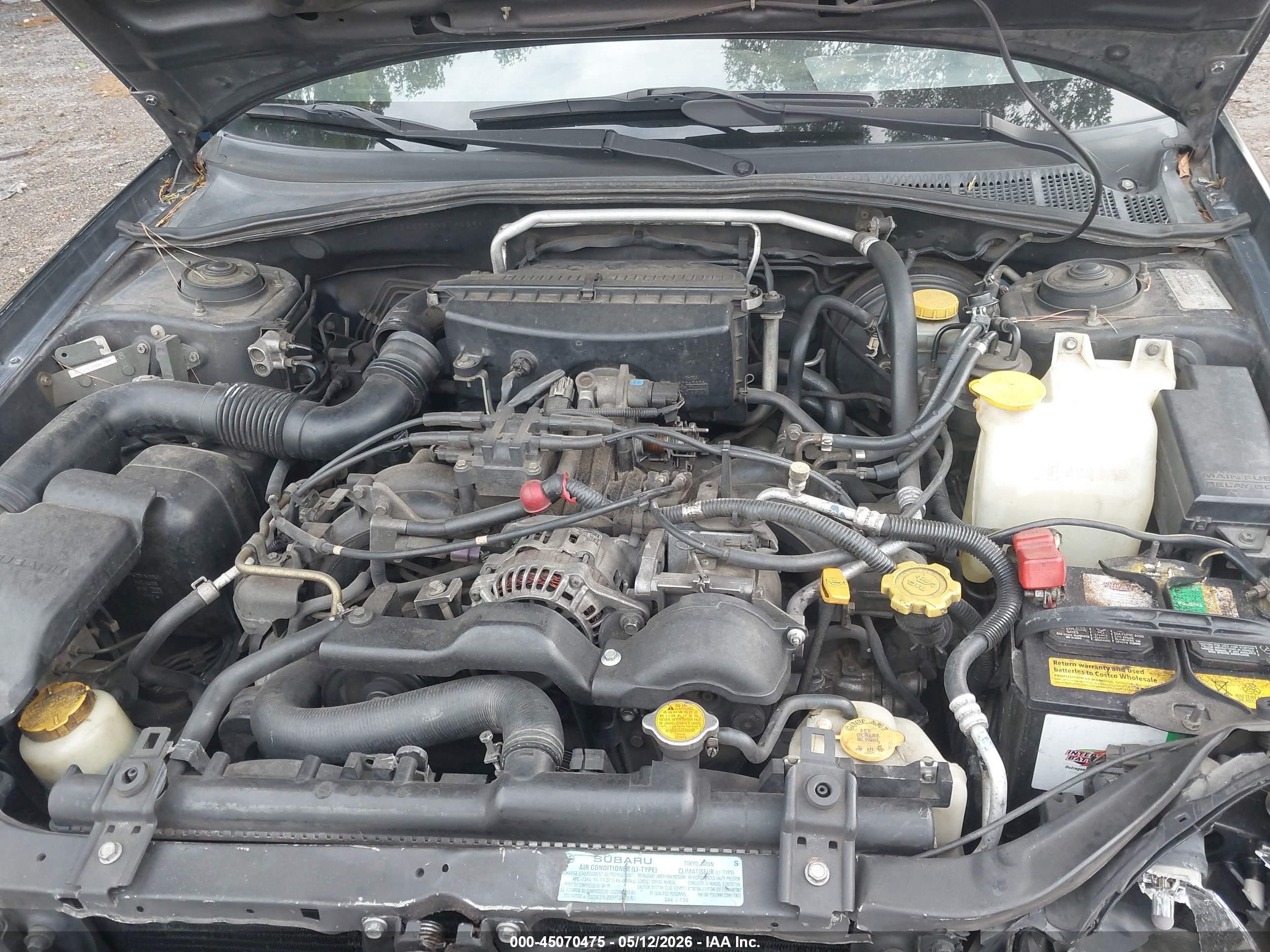2003 Subaru Impreza Outback Sport   Black vin: JF1GG68593H810459
