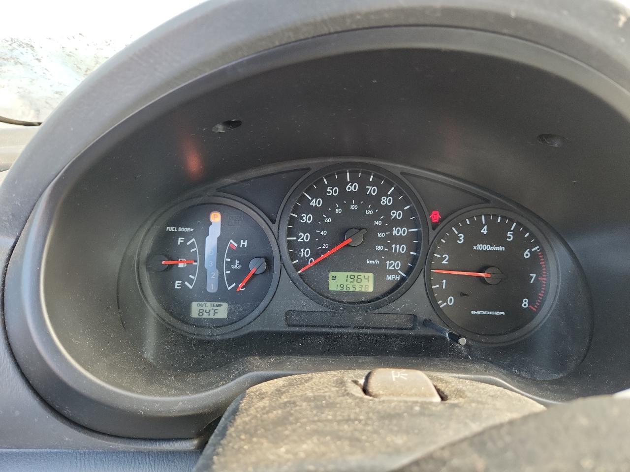 2004 Subaru Impreza Outback Sport Blue vin: JF1GG68594H807434