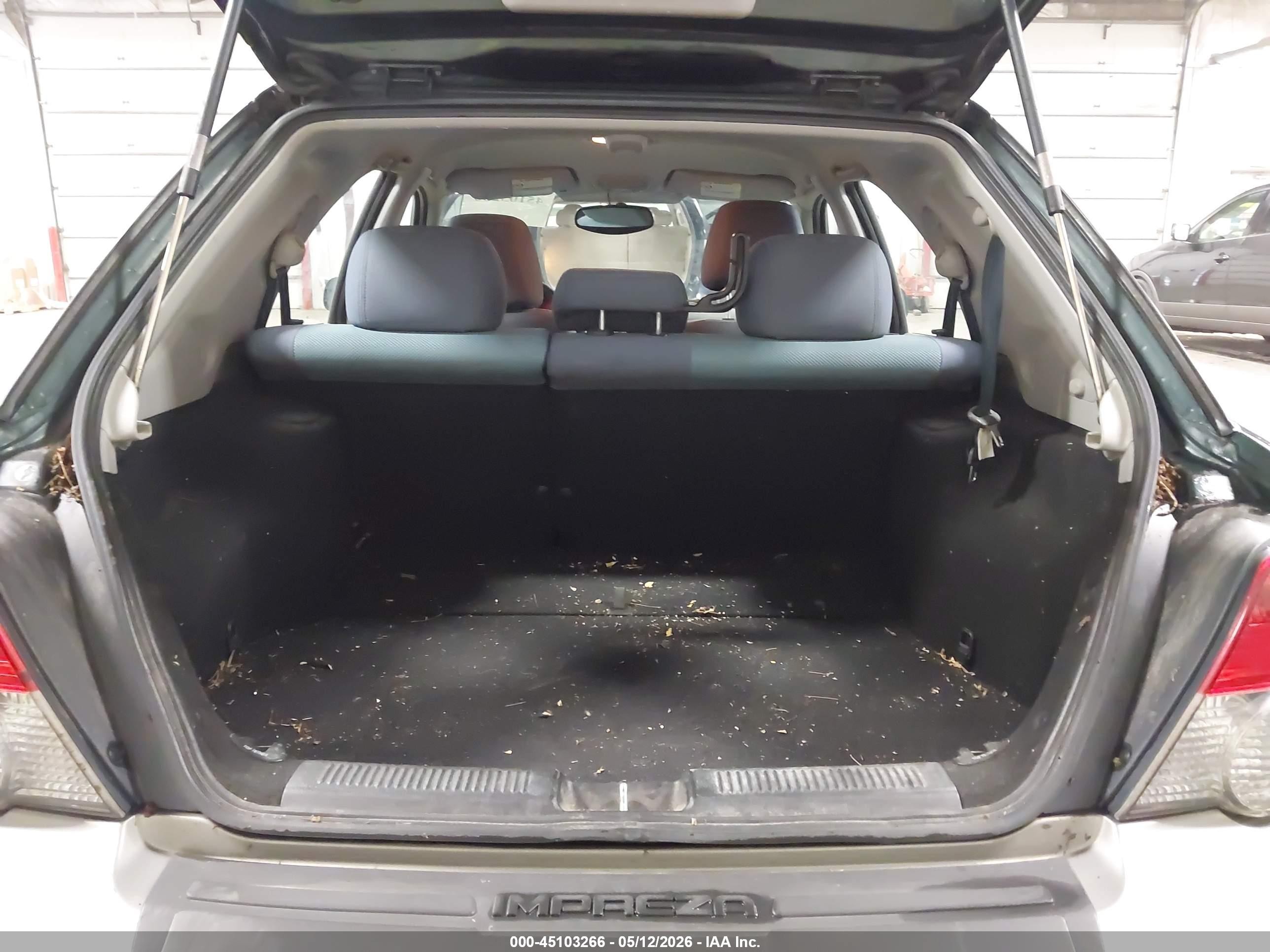 2005 Subaru Impreza Outback Sport Base W/special Edition Green vin: JF1GG68595H817995