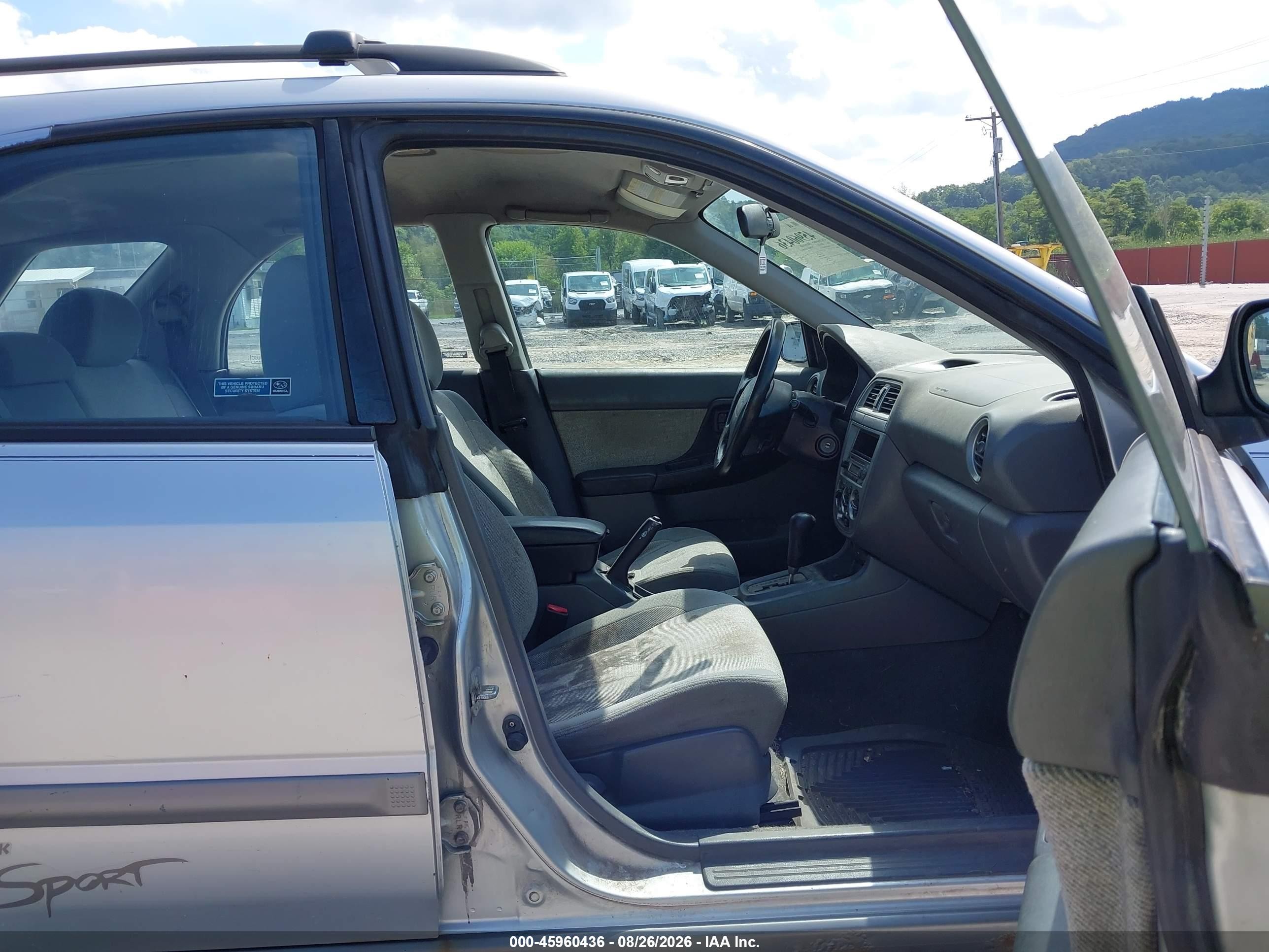 2004 Subaru Impreza Outback Sport Gray vin: JF1GG685X4H803859