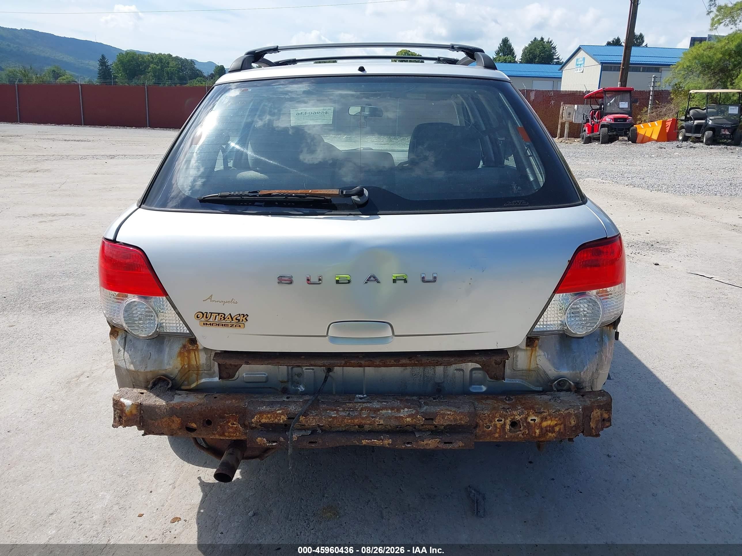 2004 Subaru Impreza Outback Sport Gray vin: JF1GG685X4H803859