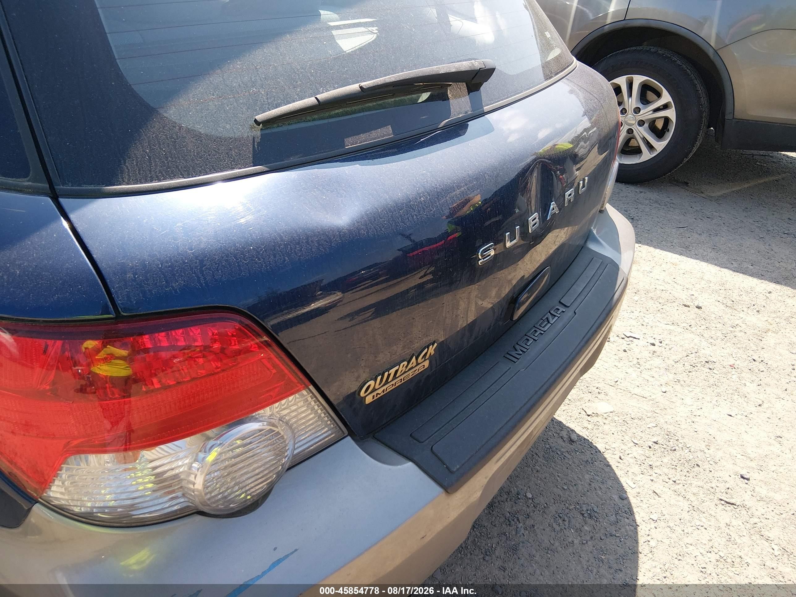 2005 Subaru Impreza Outback Sport Base W/special Edition Blue vin: JF1GG685X5G805022