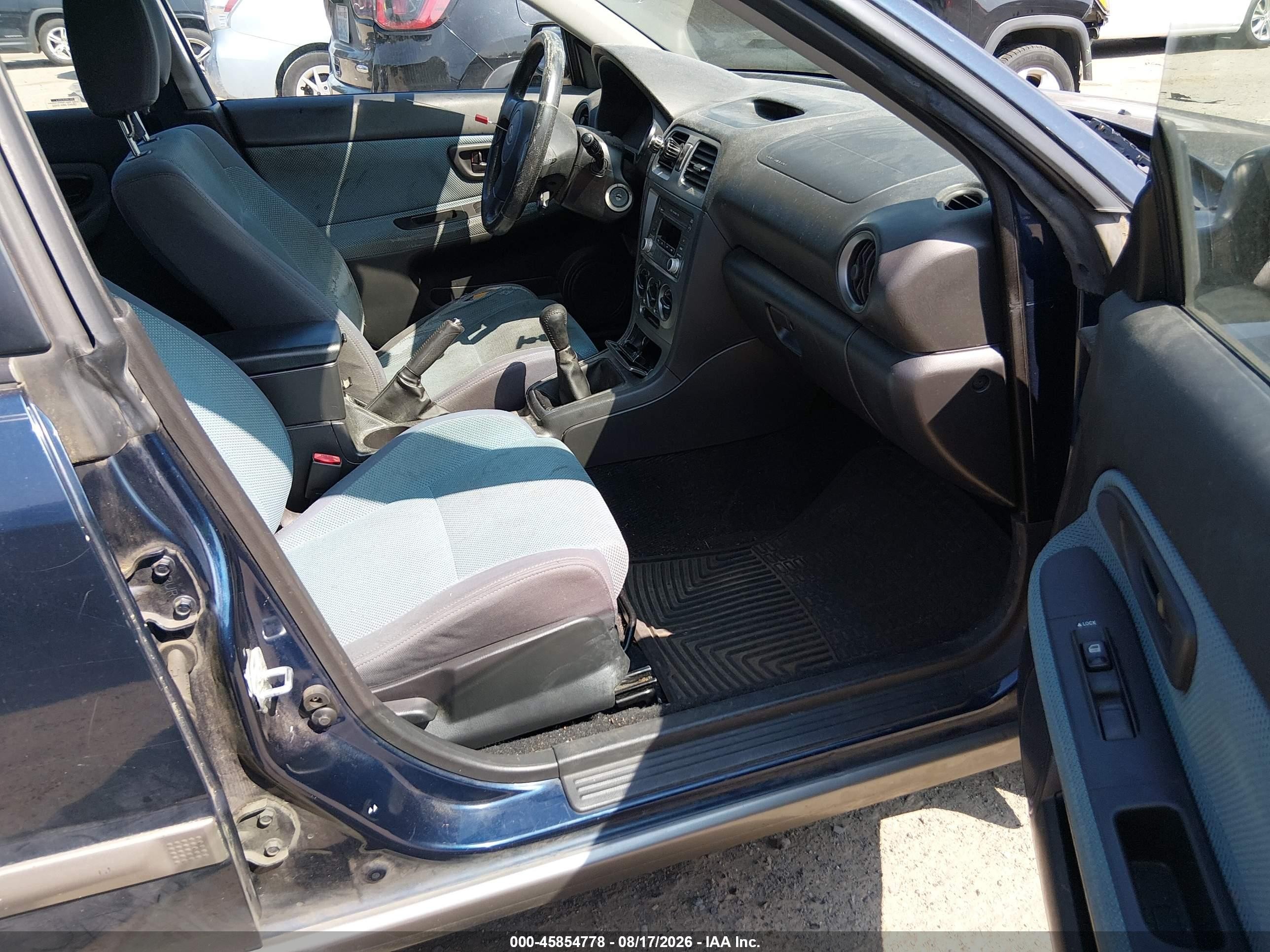 2005 Subaru Impreza Outback Sport Base W/special Edition Blue vin: JF1GG685X5G805022