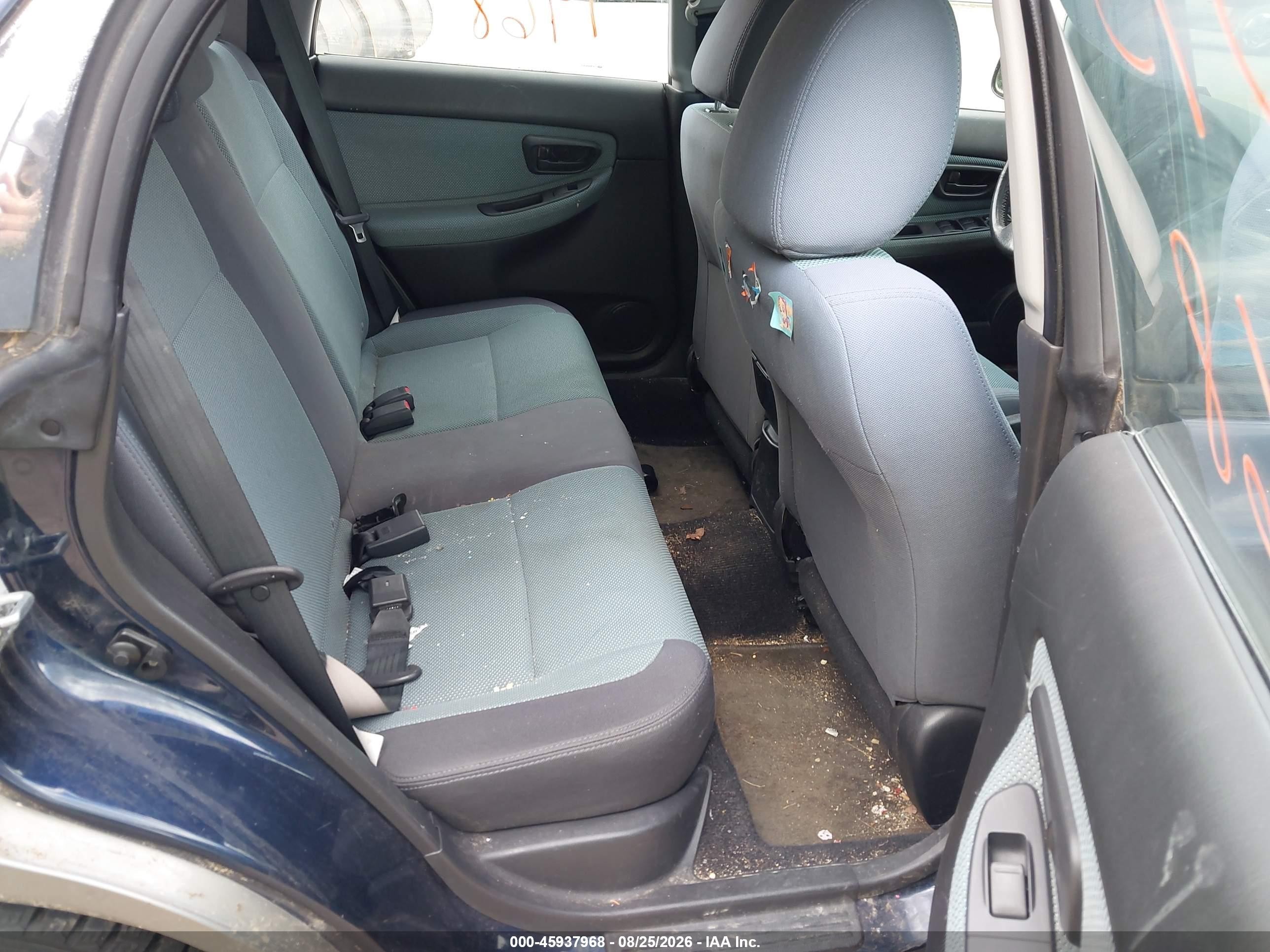 2005 Subaru Impreza Outback Sport Base W/special Edition Blue vin: JF1GG685X5H817021