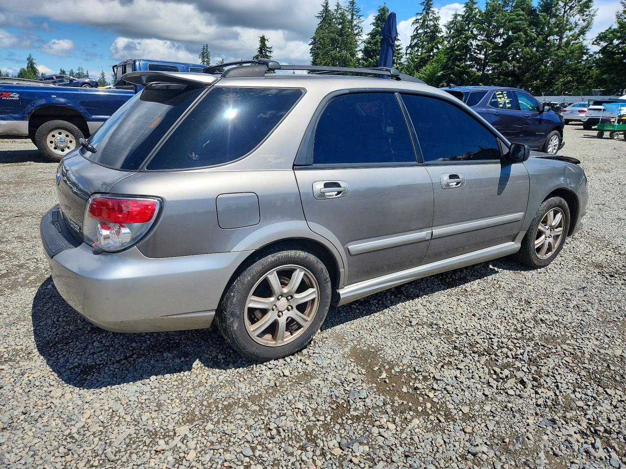 2006 Subaru Impreza Outback Sport Silver vin: JF1GG68606G809395