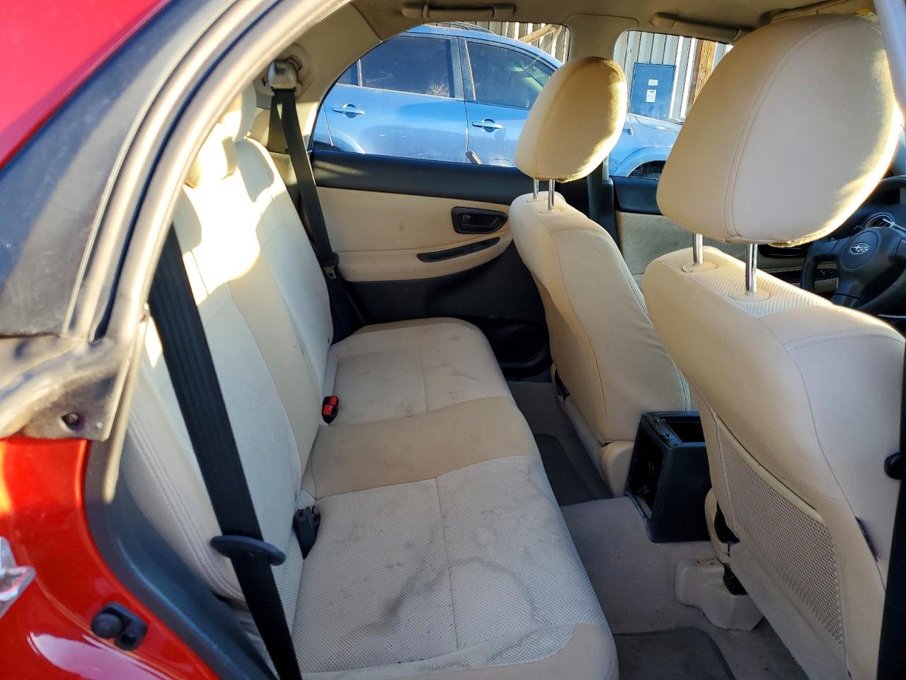 2006 Subaru Impreza Outback Sport Красный vin: JF1GG68636G802540