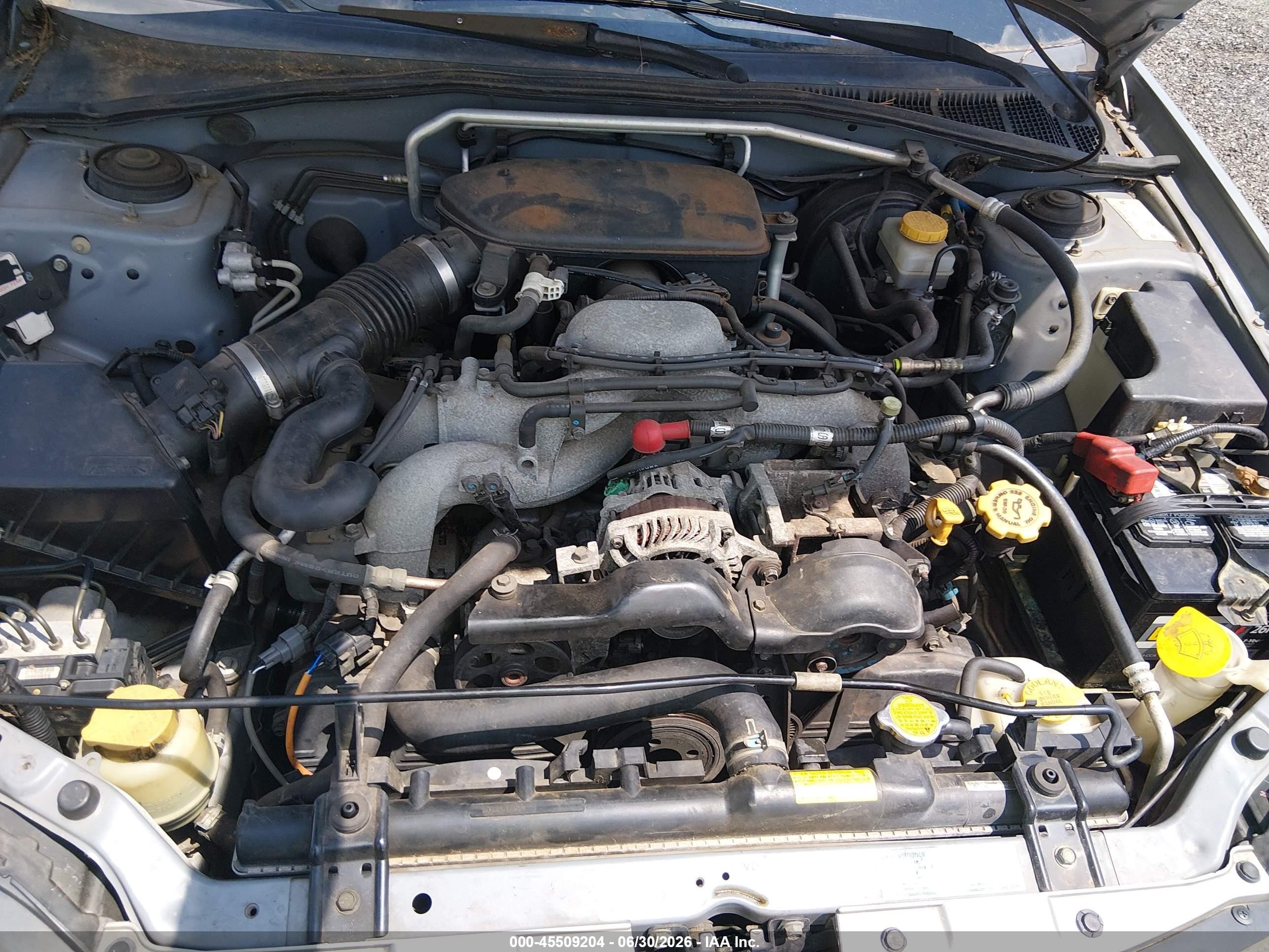 2006 Subaru Impreza Outback Sport   Champagne vin: JF1GG68636H820241