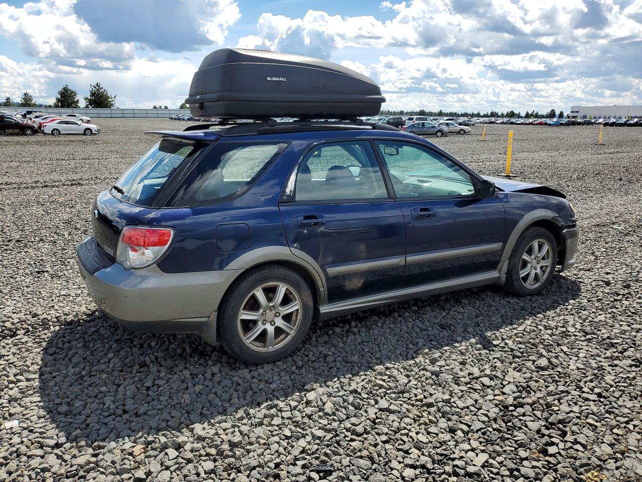 2006 Subaru Impreza Outback Sport Blue vin: JF1GG68646G815877