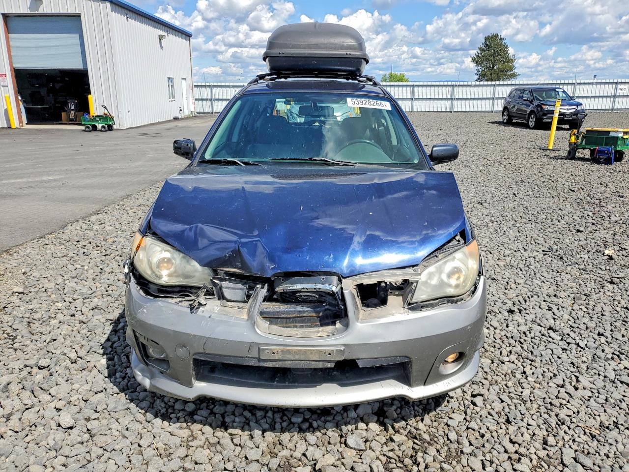 2006 Subaru Impreza Outback Sport Blue vin: JF1GG68646G815877