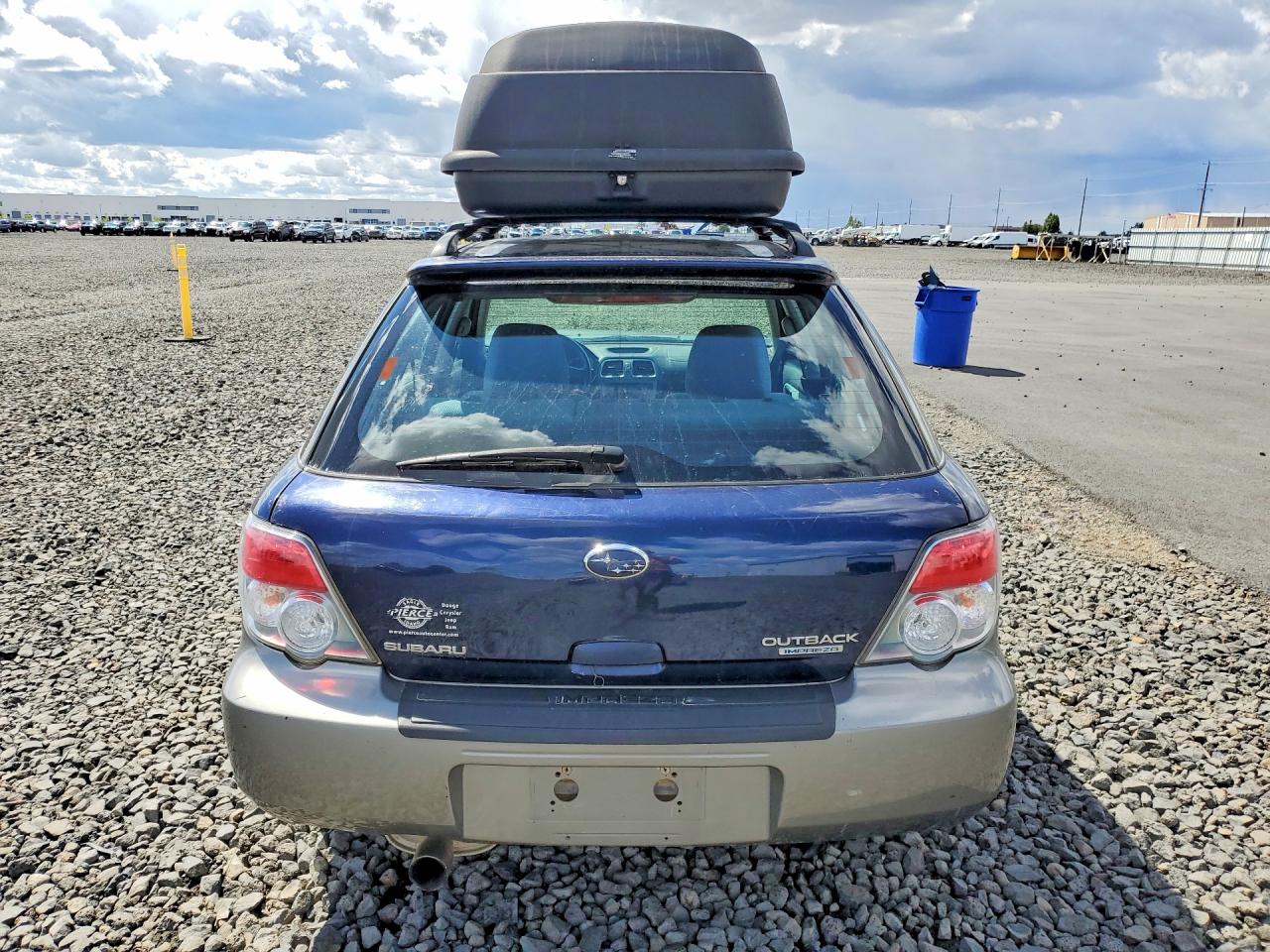 2006 Subaru Impreza Outback Sport Blue vin: JF1GG68646G815877