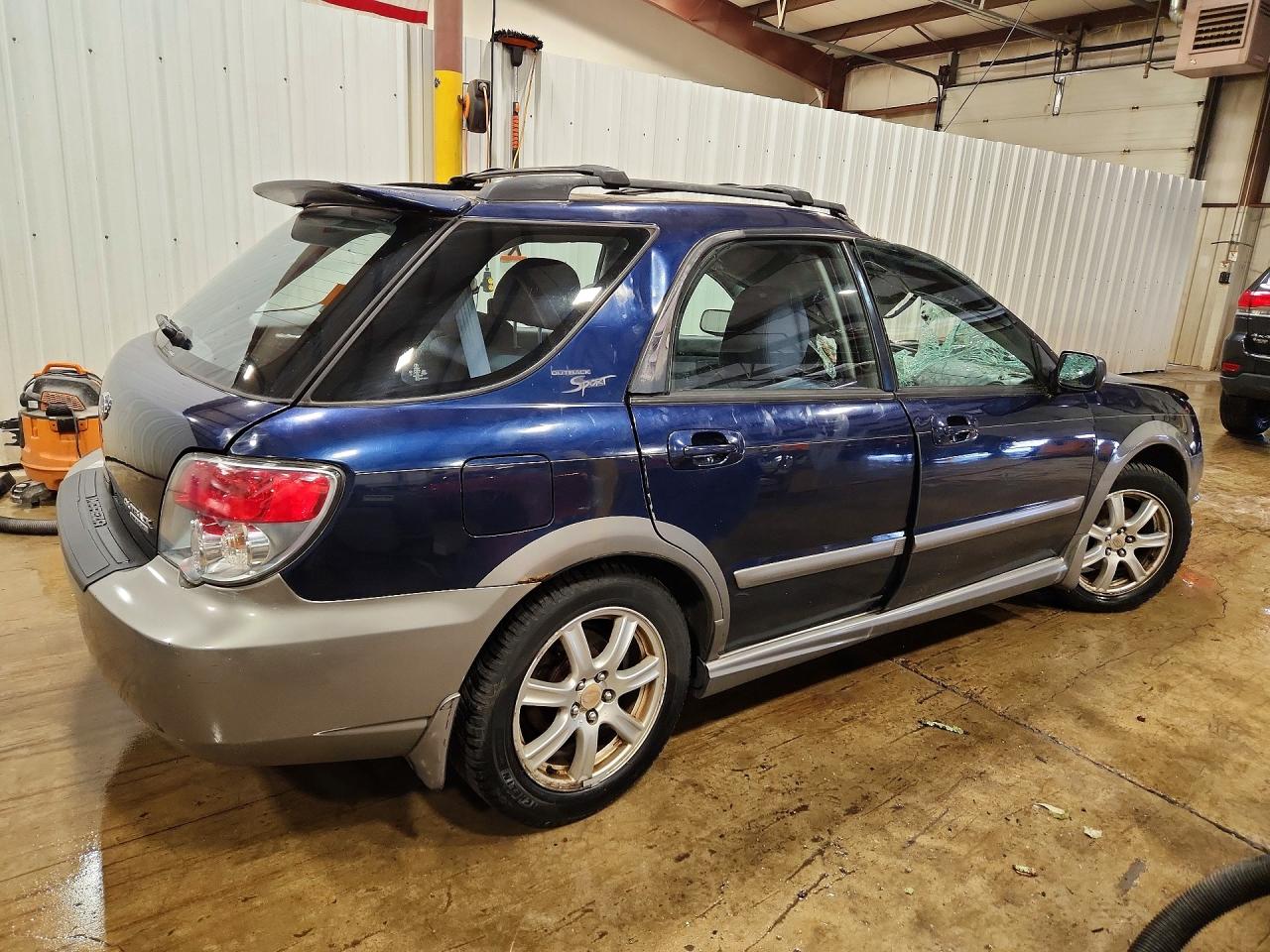 2006 Subaru Impreza Outback Sport Blue vin: JF1GG68656G808646