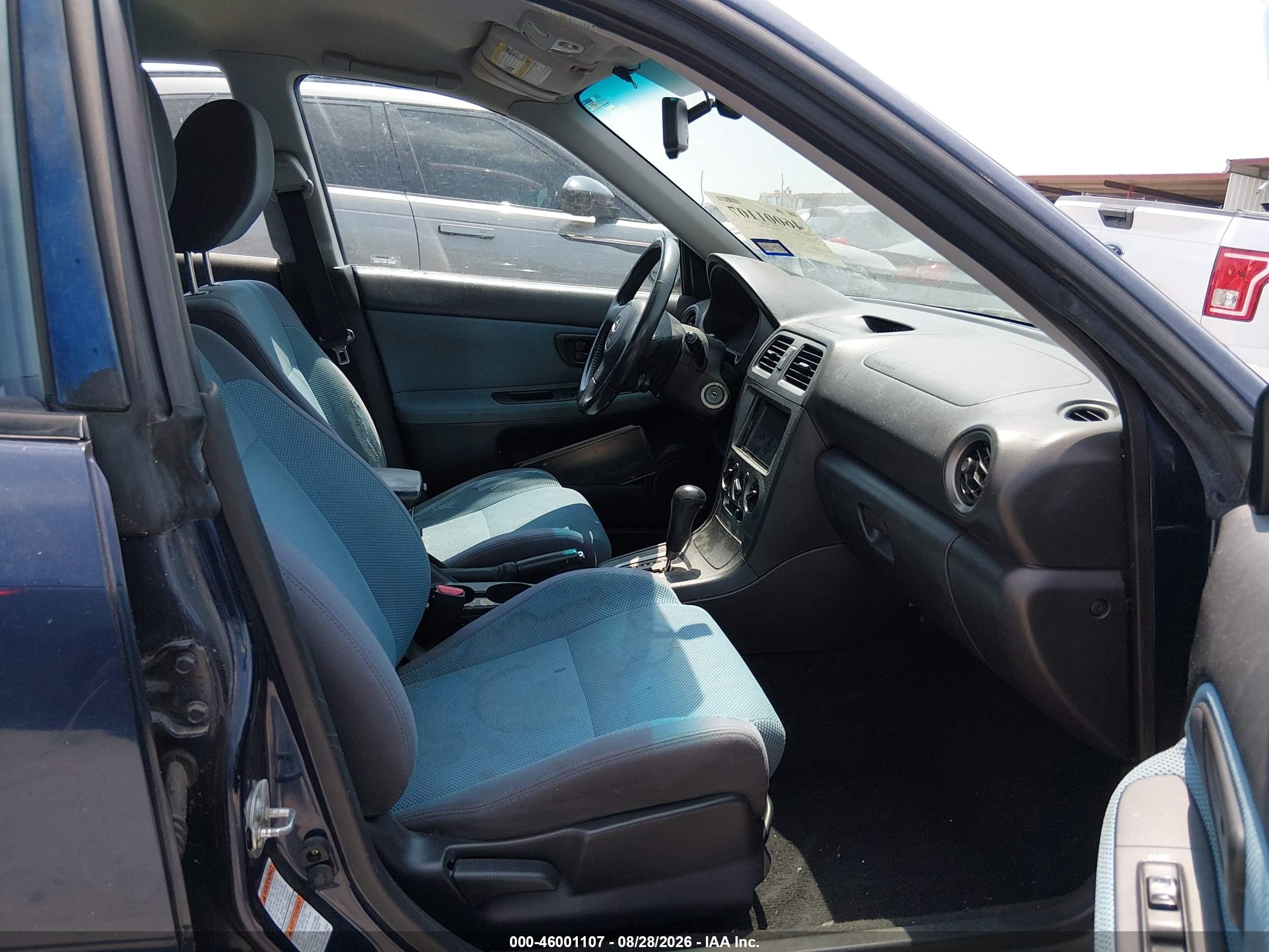 2006 Subaru Impreza Outback Sport   Blue vin: JF1GG68676H808772