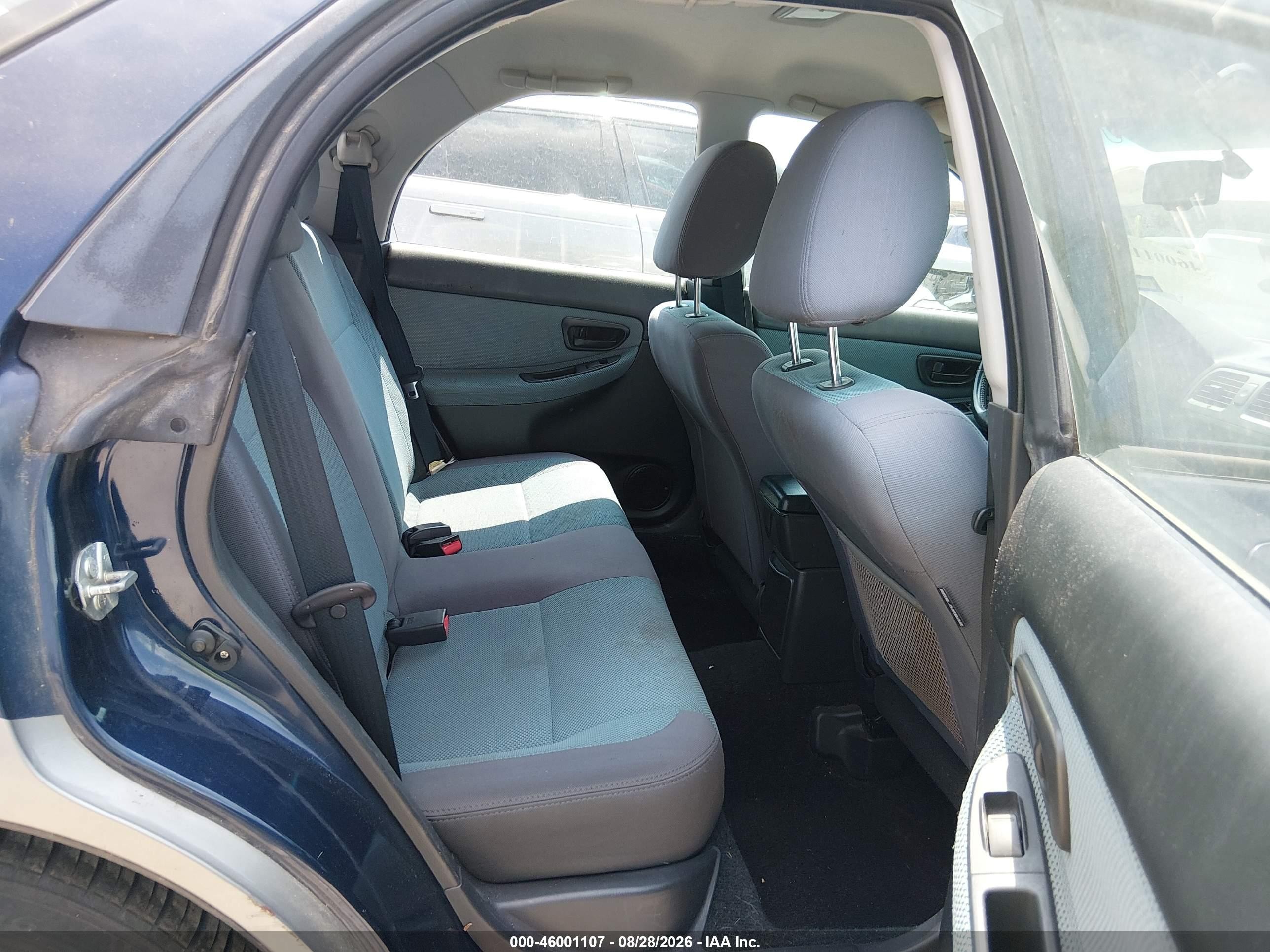 2006 Subaru Impreza Outback Sport   Blue vin: JF1GG68676H808772