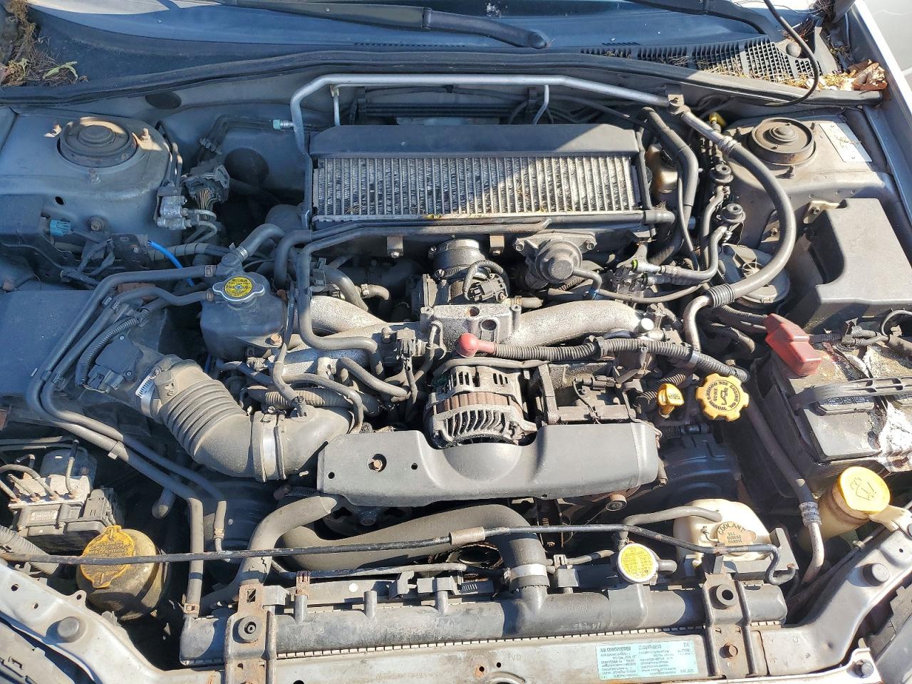 2007 Subaru Impreza Wrx Silver vin: JF1GG74617G801139