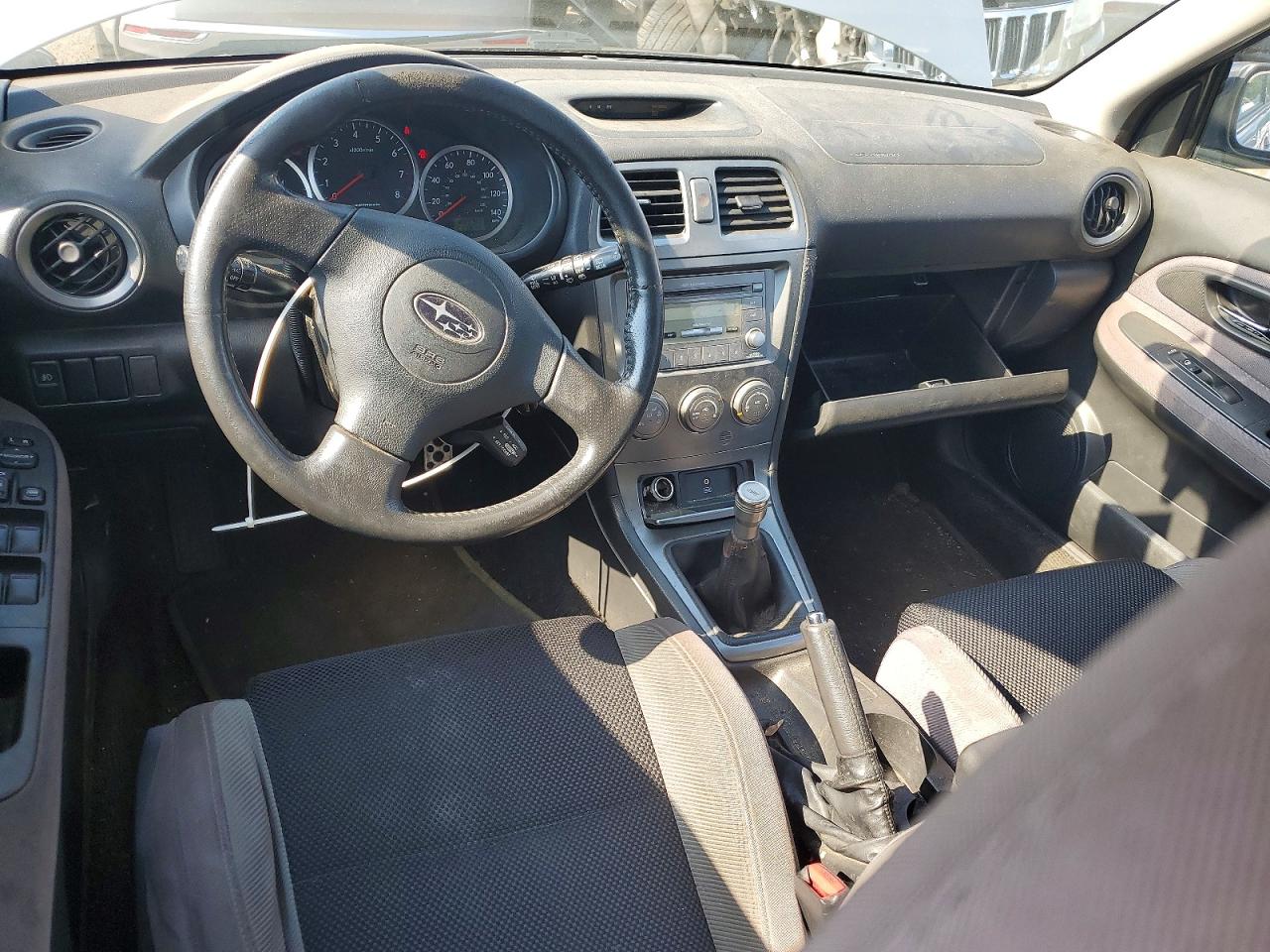 2007 Subaru Impreza Wrx Silver vin: JF1GG74617G801139