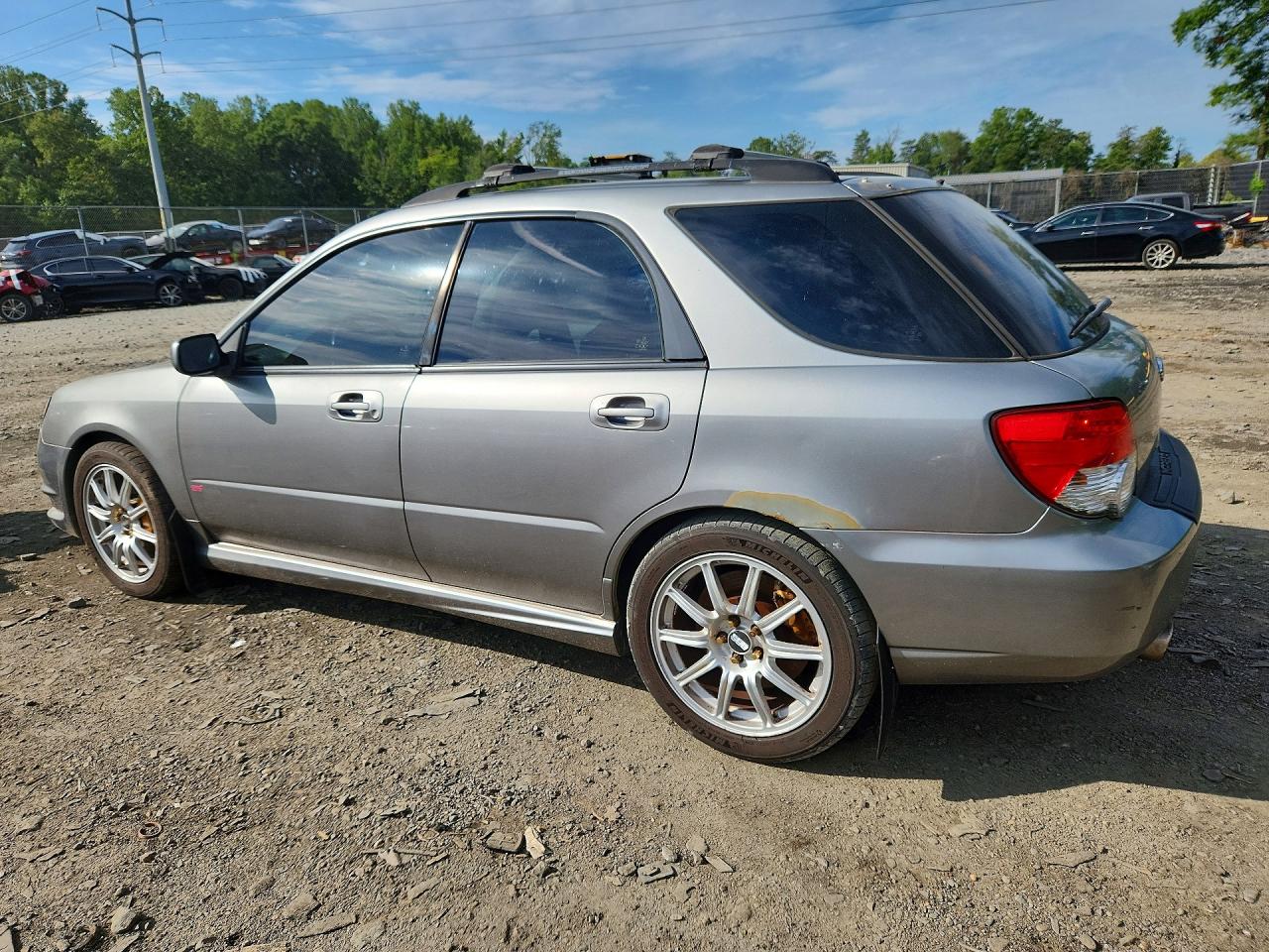 2007 Subaru Impreza Wrx Gray vin: JF1GG74637G809937