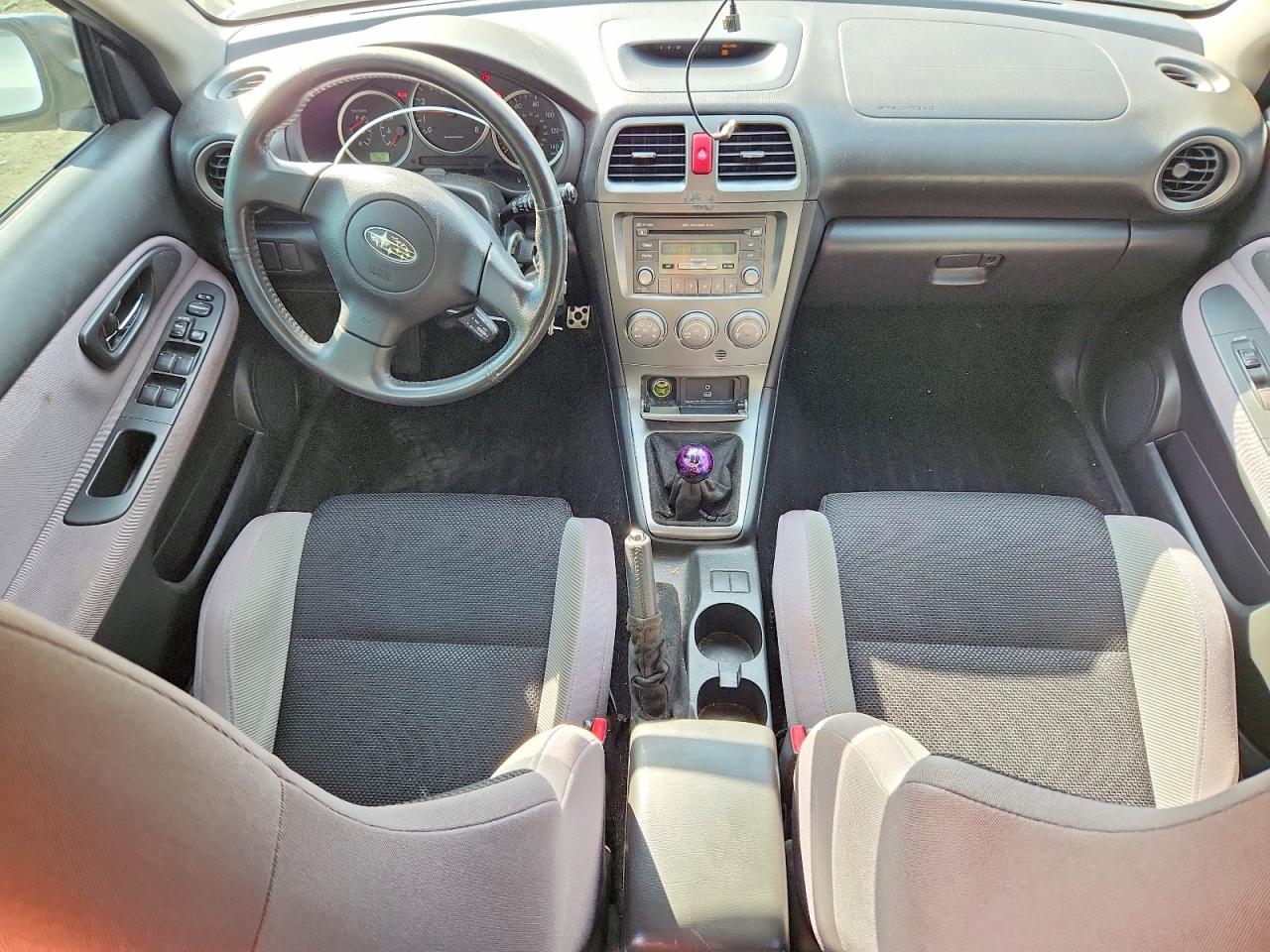 2007 Subaru Impreza Wrx Gray vin: JF1GG74637G809937