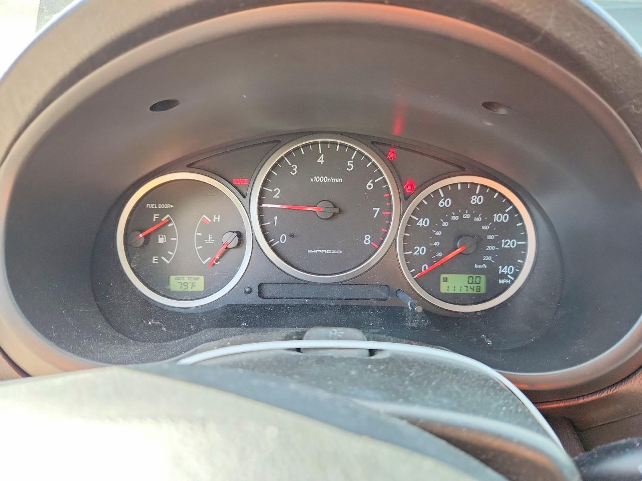 2007 Subaru Impreza Wrx Gray vin: JF1GG74637G809937