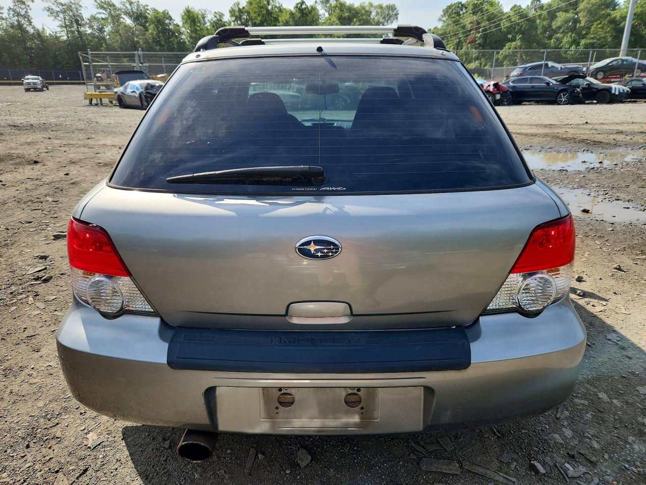 2007 Subaru Impreza Wrx Gray vin: JF1GG74637G809937