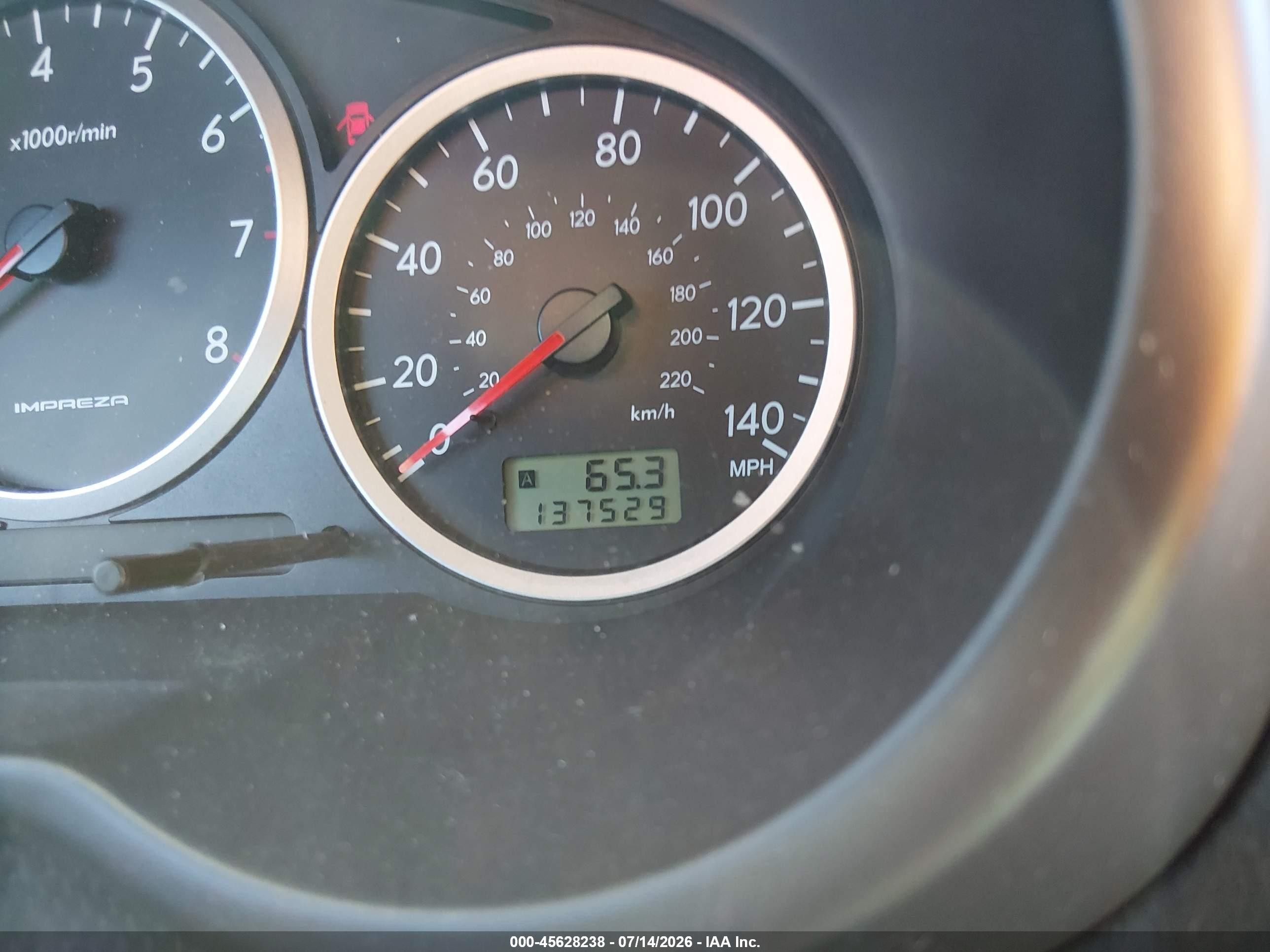 2007 Subaru Impreza Wrx White vin: JF1GG74677G817913