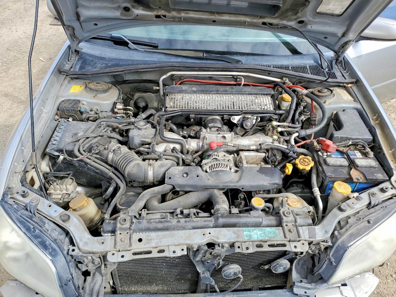 2006 Subaru Impreza Wrx Sport Silver vin: JF1GG79606G815539