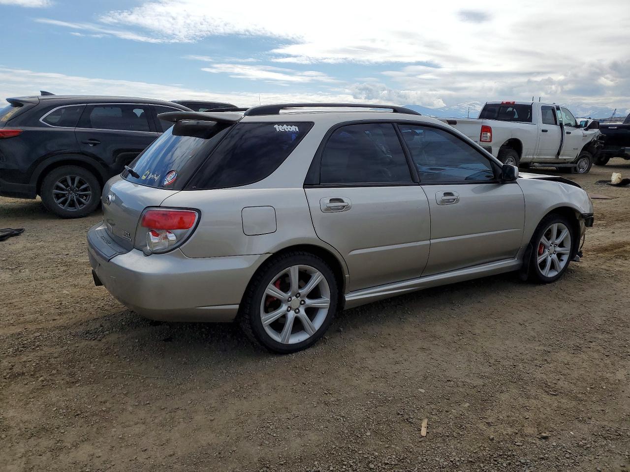 2006 Subaru Impreza Wrx Sport Silver vin: JF1GG79606G815539