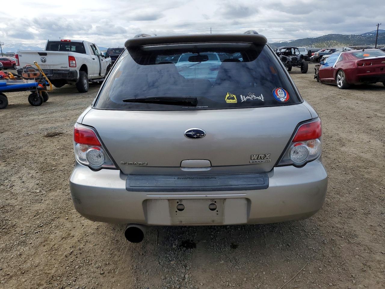 2006 Subaru Impreza Wrx Sport Silver vin: JF1GG79606G815539