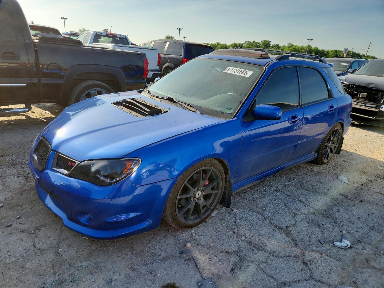 2006 Subaru Impreza Wrx Sport Blue vin: JF1GG79686H800961
