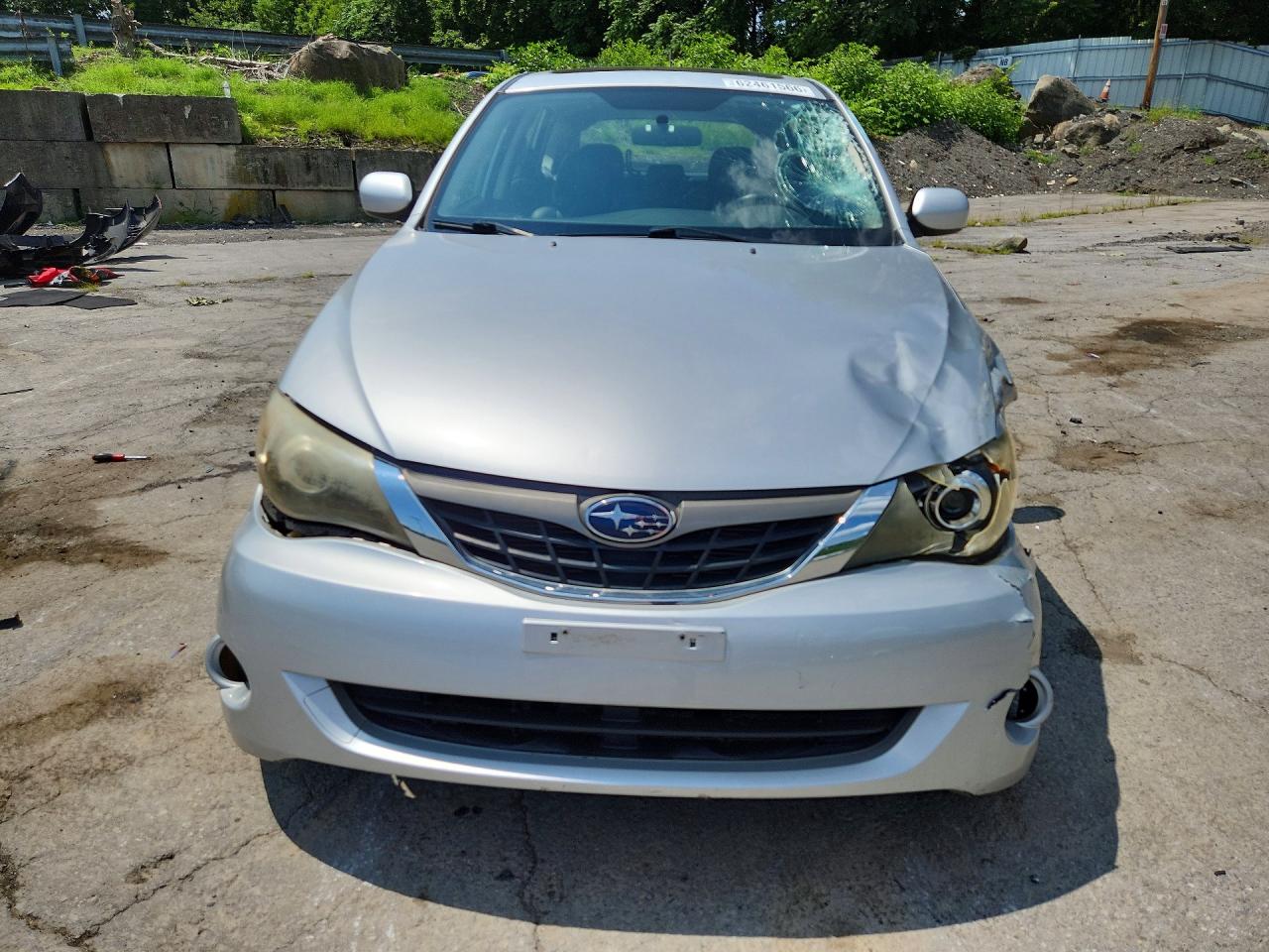 2009 Subaru Impreza 2.5i Premium Silver vin: JF1GH60629H806165
