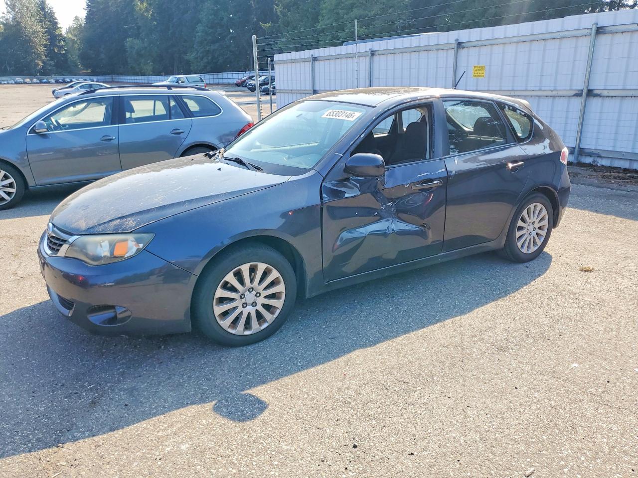 2009 Subaru Impreza 2.5i Premium Blue vin: JF1GH60669H819582