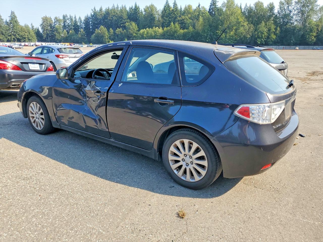 2009 Subaru Impreza 2.5i Premium Синий vin: JF1GH60669H819582