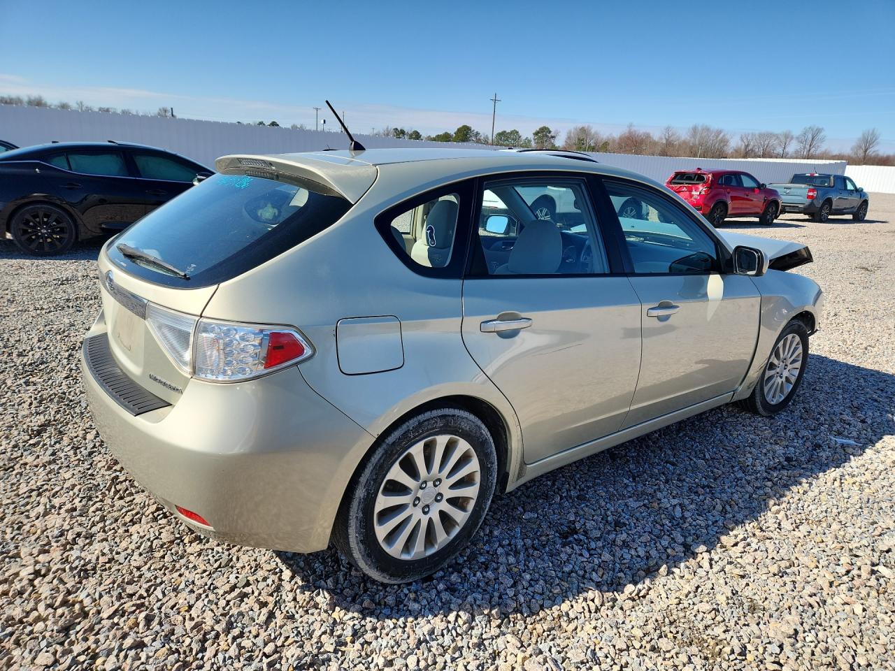 2009 Subaru Impreza 2.5i Premium Желто-коричневый vin: JF1GH60689H803366