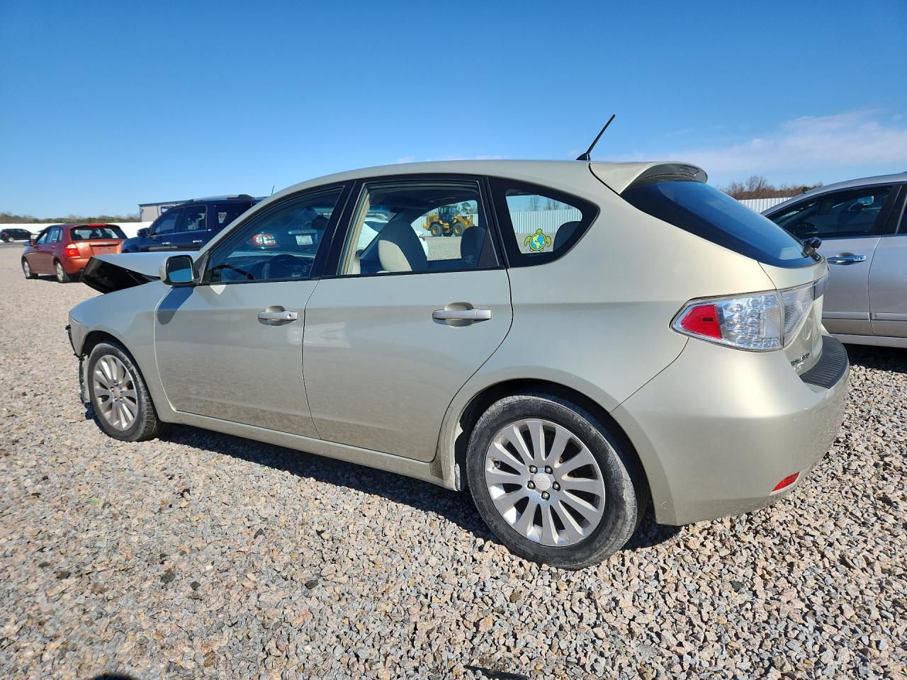 2009 Subaru Impreza 2.5i Premium Желто-коричневый vin: JF1GH60689H803366