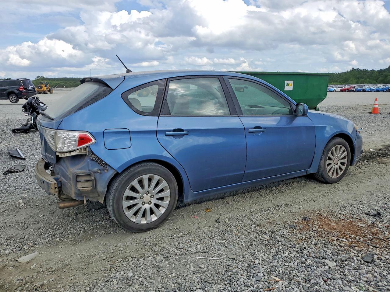 2009 Subaru Impreza 2.5i Premium Blue vin: JF1GH60689H815680