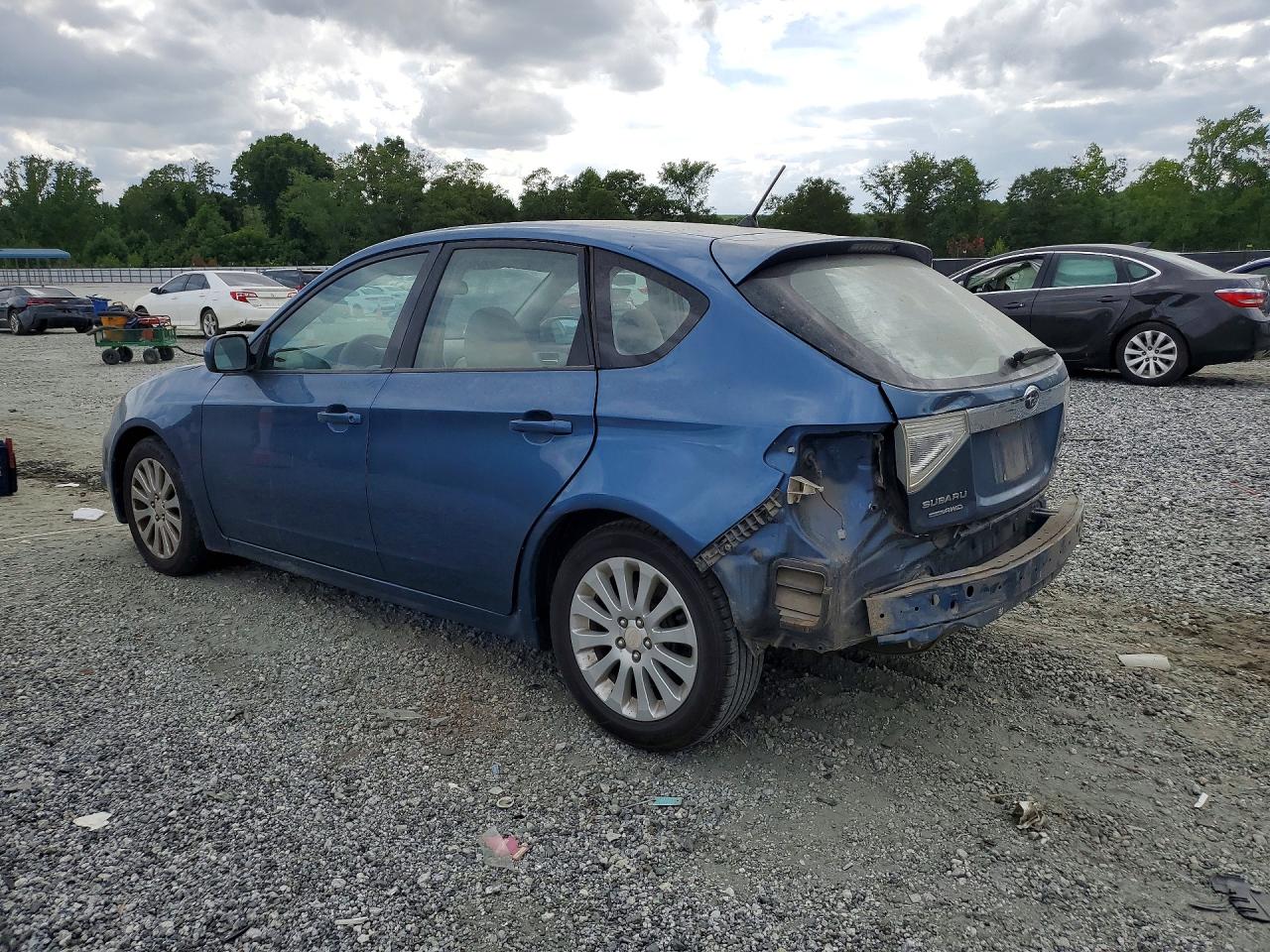 2009 Subaru Impreza 2.5i Premium Blue vin: JF1GH60689H815680
