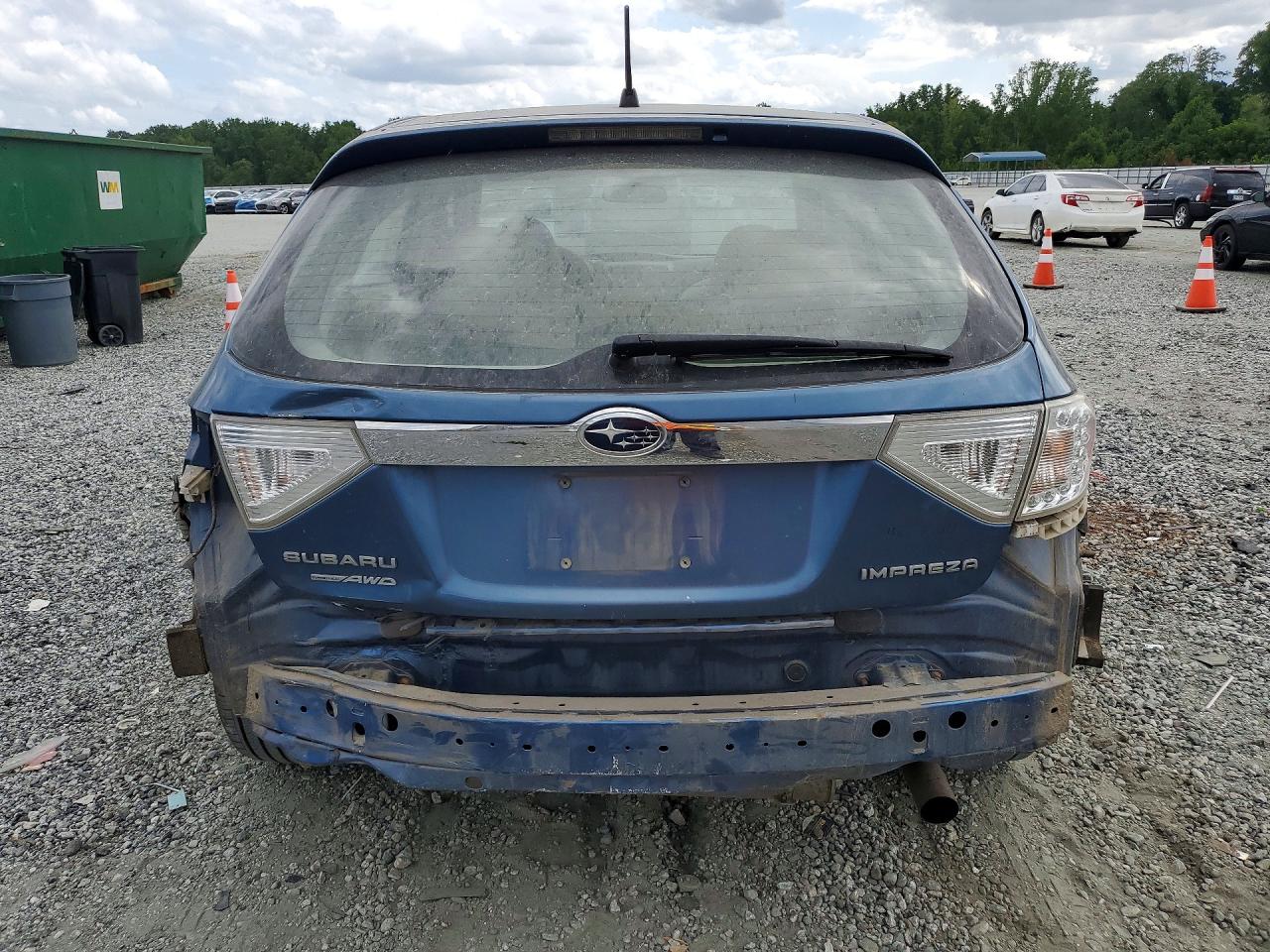 2009 Subaru Impreza 2.5i Premium Blue vin: JF1GH60689H815680