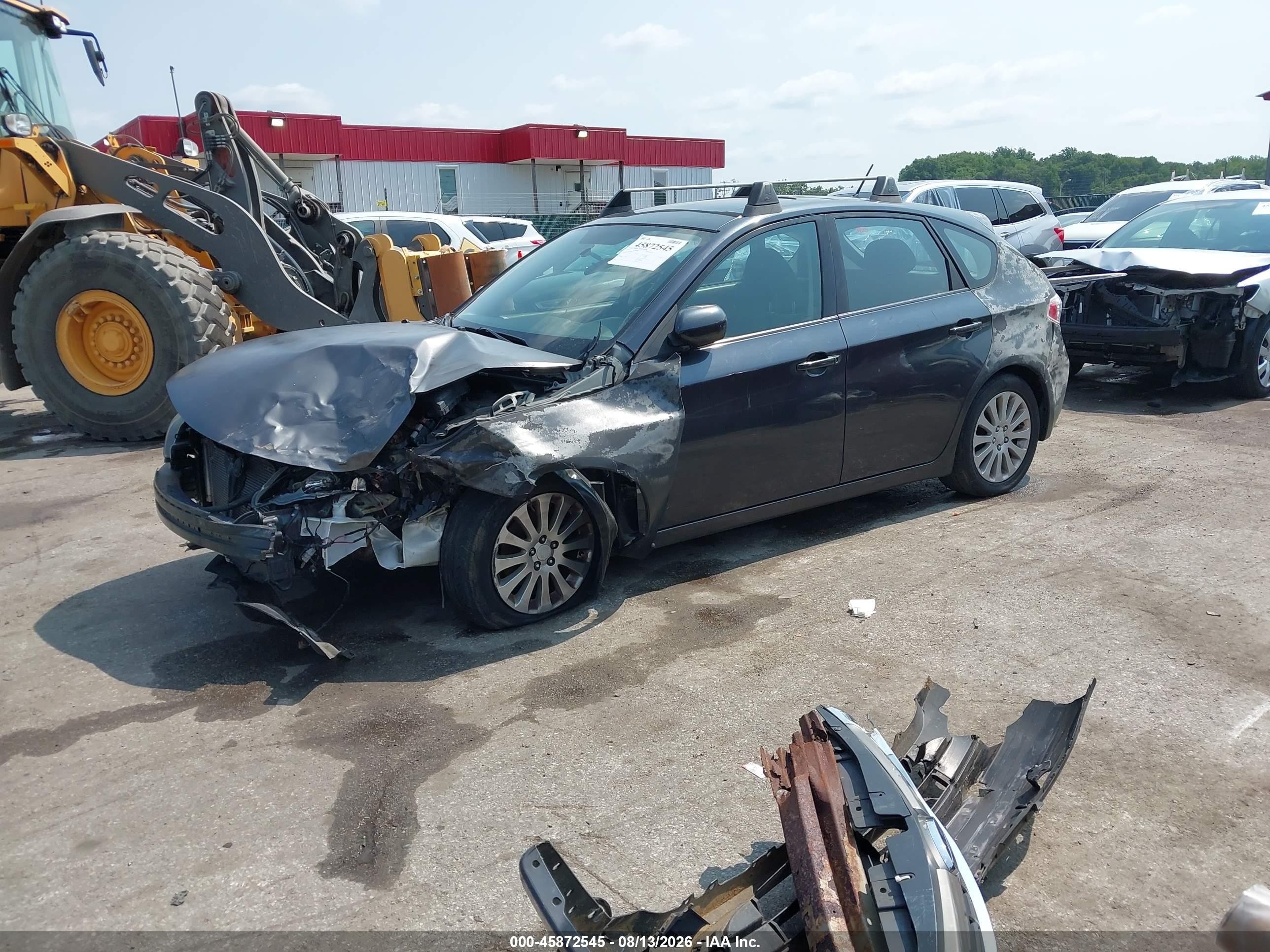 2009 Subaru Impreza 2.5i Gray vin: JF1GH60699H802629
