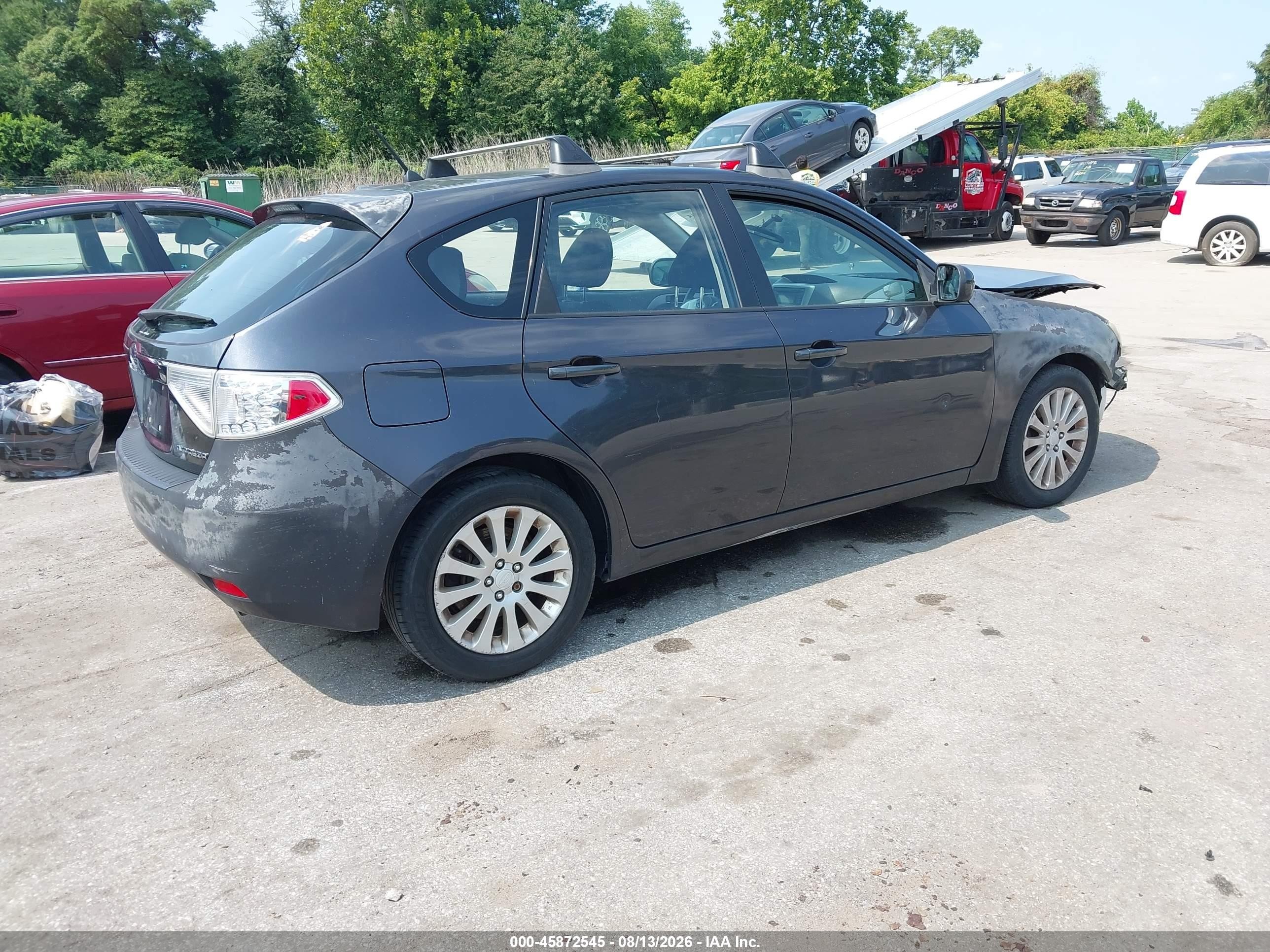 2009 Subaru Impreza 2.5i Gray vin: JF1GH60699H802629